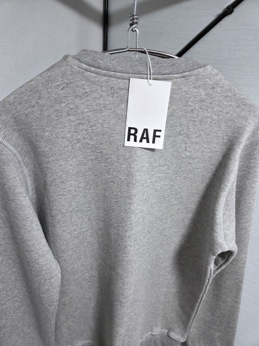 Raf Simons RAF by RAF SIMONS Melange V-Neck Sweatshirt Size ONE SIZE - 6 Thumbnail