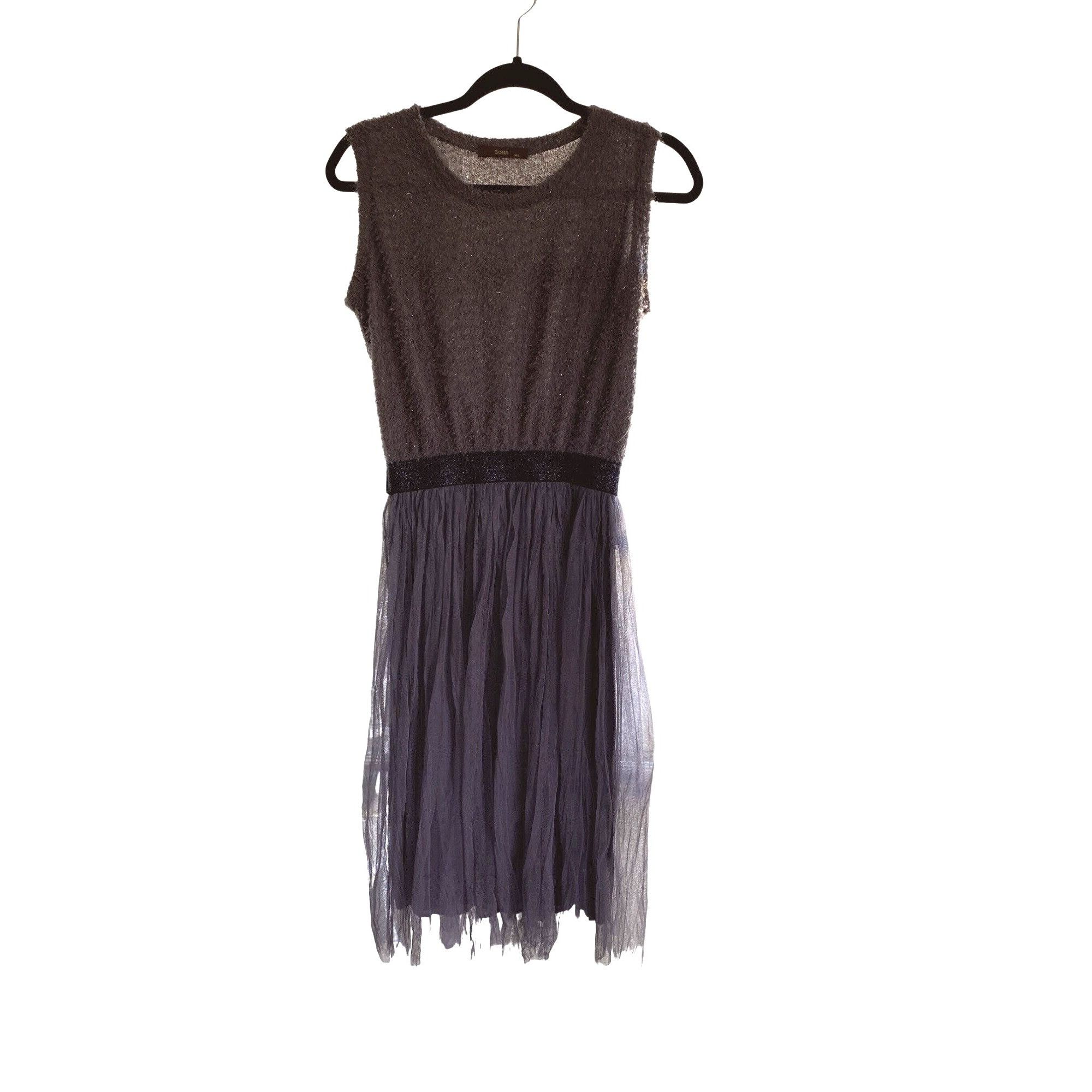 Other SOMA LONDON GRAY & SILVER TULLE PARTY DRESS SZ M/L Size M / US 6-8 / IT 42-44 - 3 Thumbnail