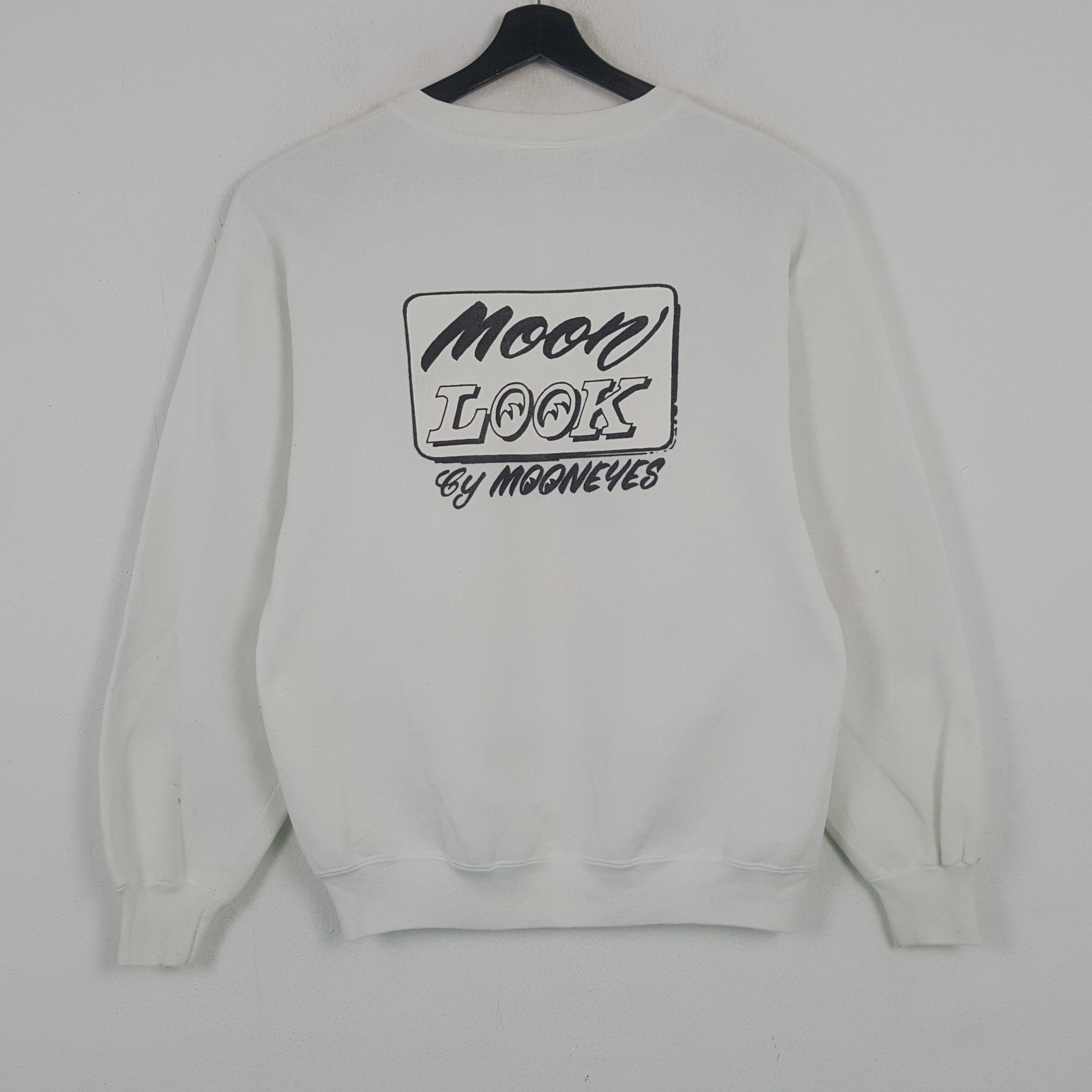 Vintage Mooneyes Streetwear Style Vintage Sweatshirt C295N8 Size US S / EU 44-46 / 1 - 3 Thumbnail