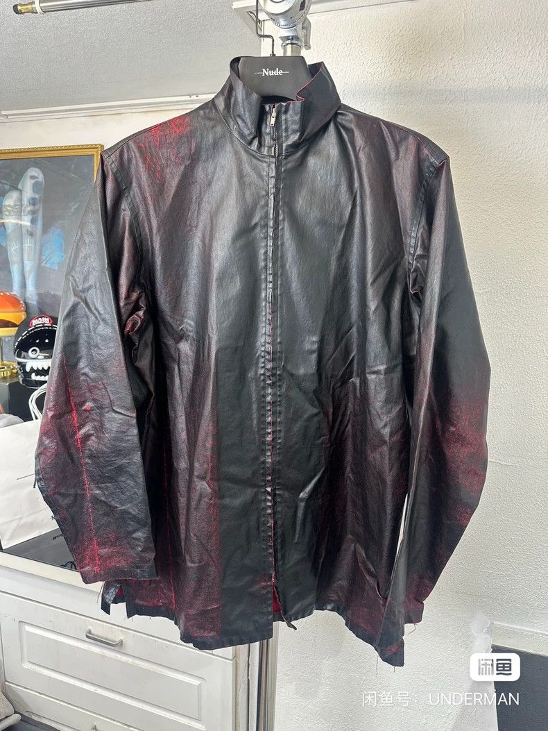 Y's for Men Y's For Men Brush wax red jacket Size US L / EU 52-54 / 3 - 3 Thumbnail