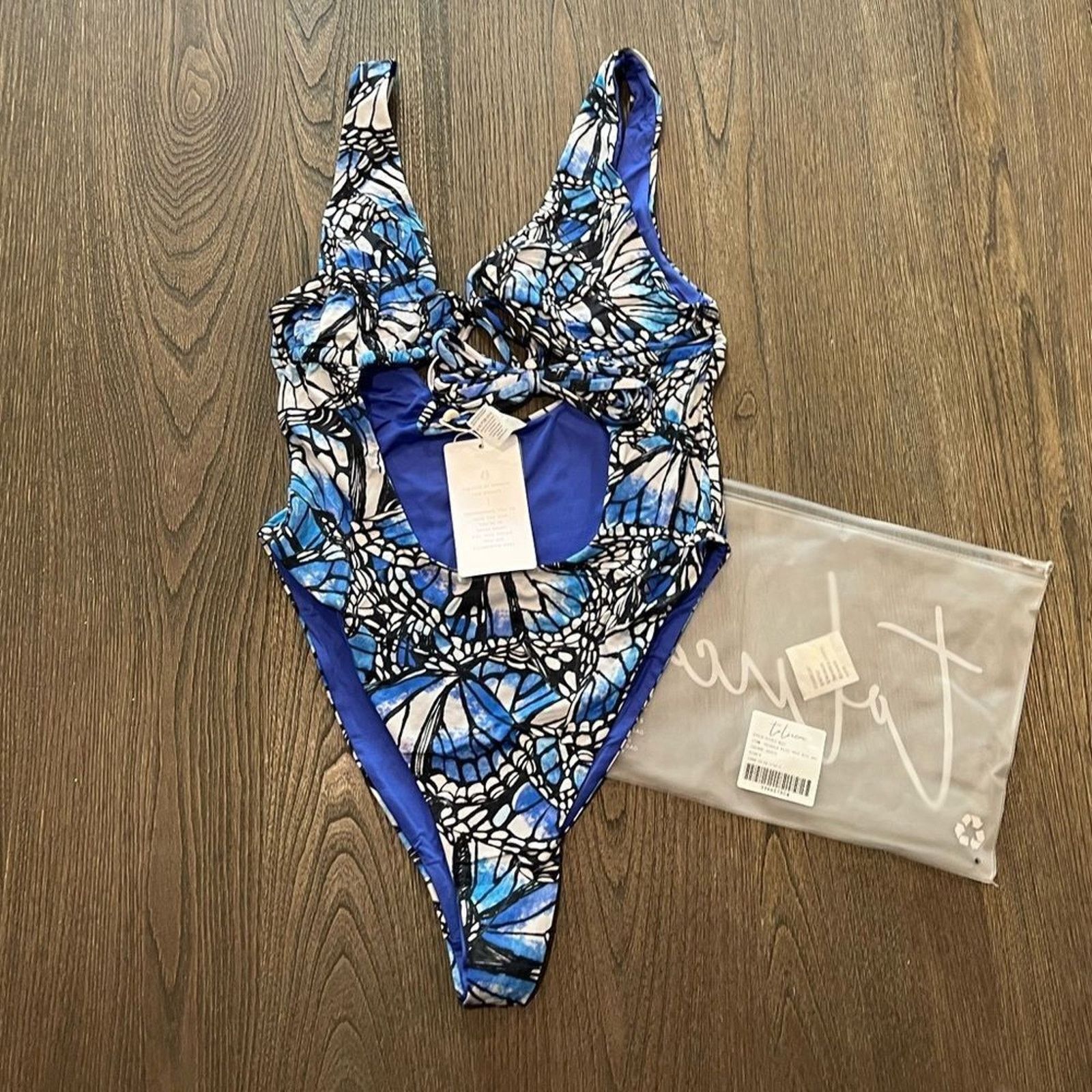 Vintage NWT Toluca Nicola Midi One Piece Swimsuit Adonis Size S Size ONE SIZE - 1 Thumbnail