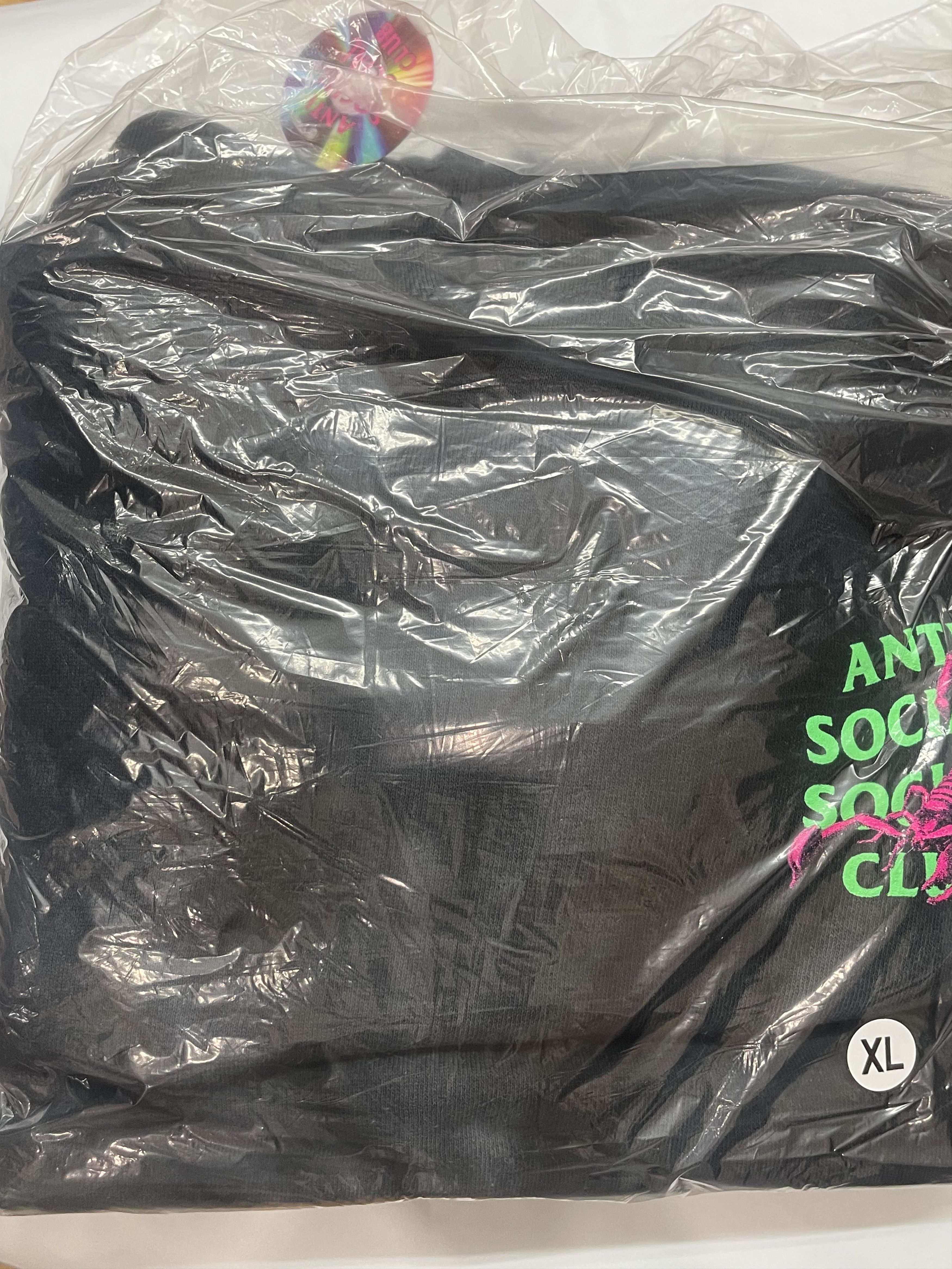 Anti Social Social Club DS Green ASSC scorpion Moodsting Black Tie Dye Hoodie VLONE Size US XL / EU 56 / 4 - 1 Thumbnail