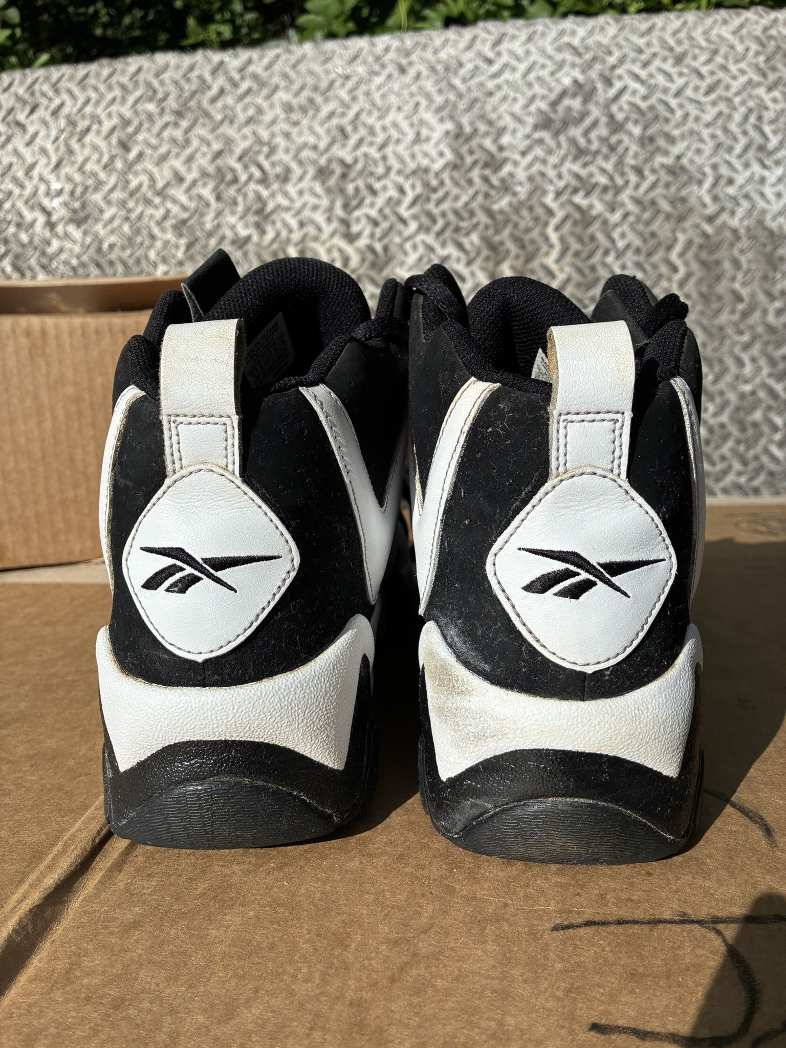 Reebok Reebok Kamikaze I| 2 OG Retro V44405 Black White Men's 12 Size US 12 / EU 45 - 3 Thumbnail