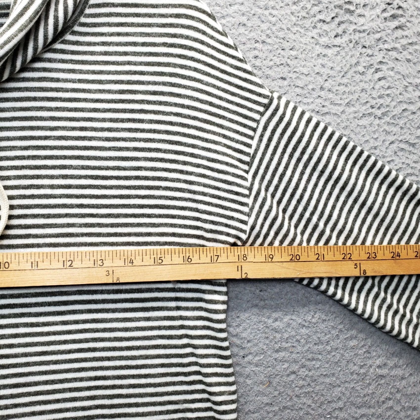 Lucky Brand Lucky Brand Top Women XS Multicolor Striped Viscose Long Sleeve Pullover Size XS / US 0-2 / IT 36-38 - 6 Thumbnail