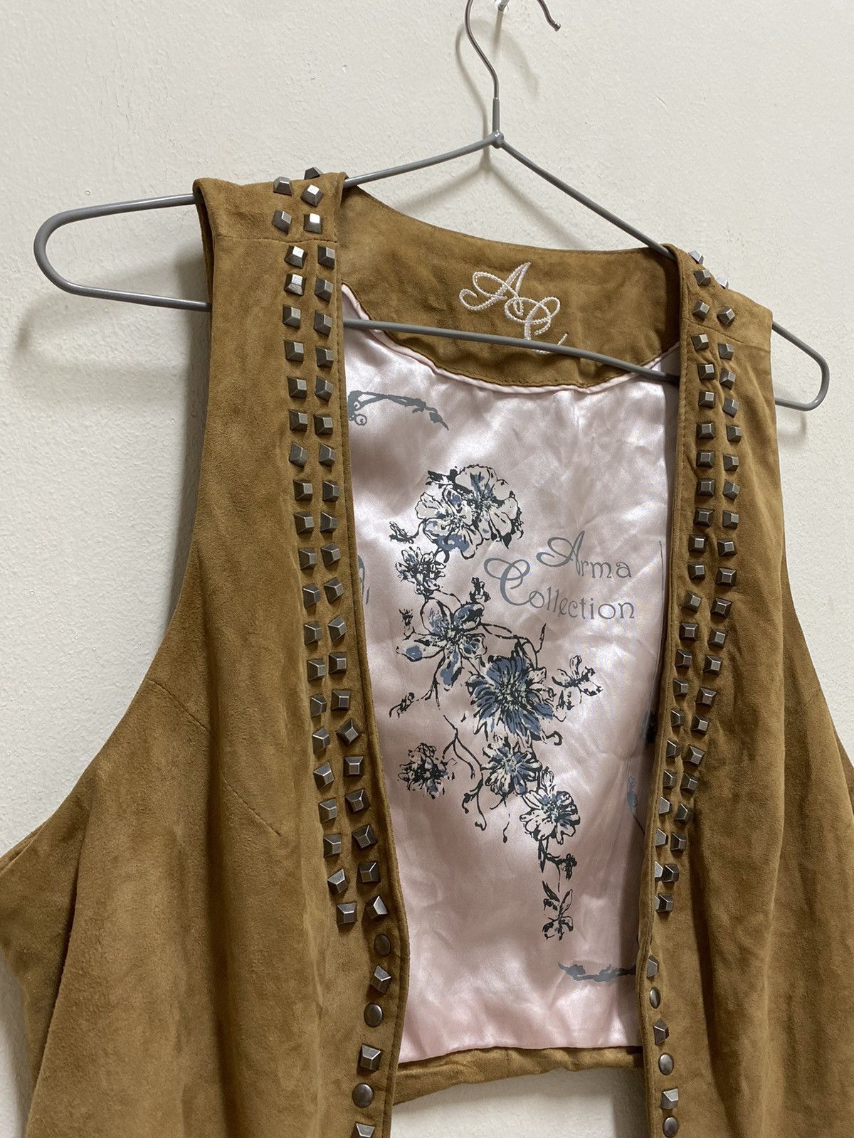 Cowboy Equipment vintage 90s avant garde cowboy punk genuine leather vest usa Size US M / EU 48-50 / 2 - 2 Thumbnail