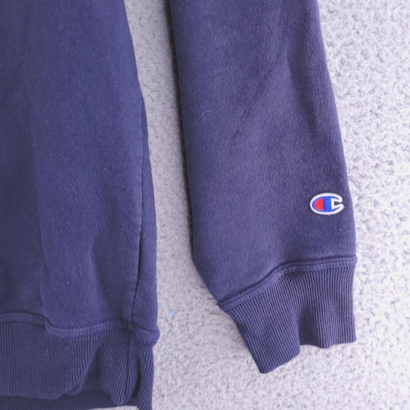 Champion Champion Sweatshirt Mens 2XL Blue Pullover Logo Crewneck, Cotton Blend, Regular, Denim/Blue? Size US XXL / EU 58 / 5 - 4 Thumbnail