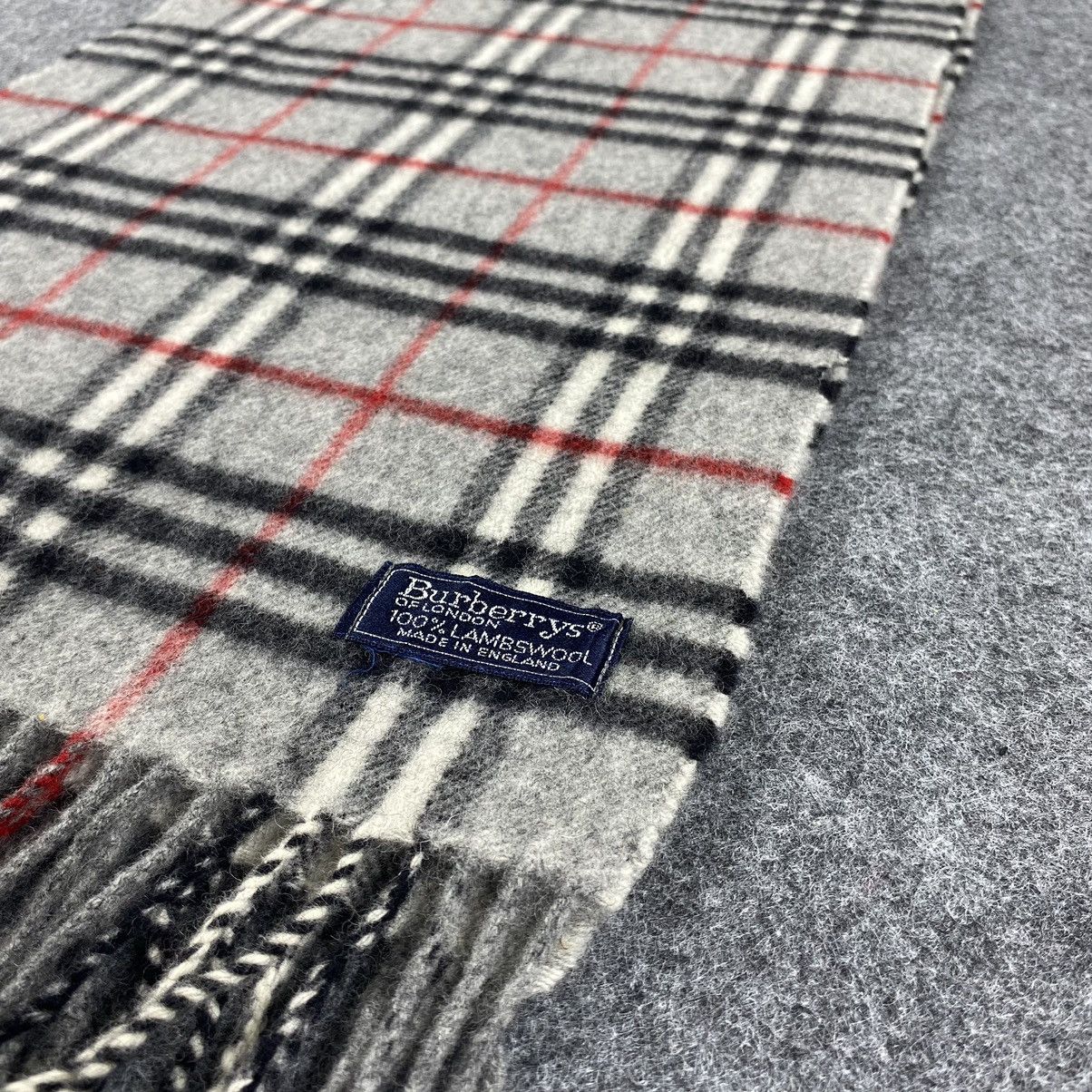 Burberry × Vintage Burberrys Scarf # D203 # Muffler # Neckwear Size ONE SIZE - 8 Thumbnail