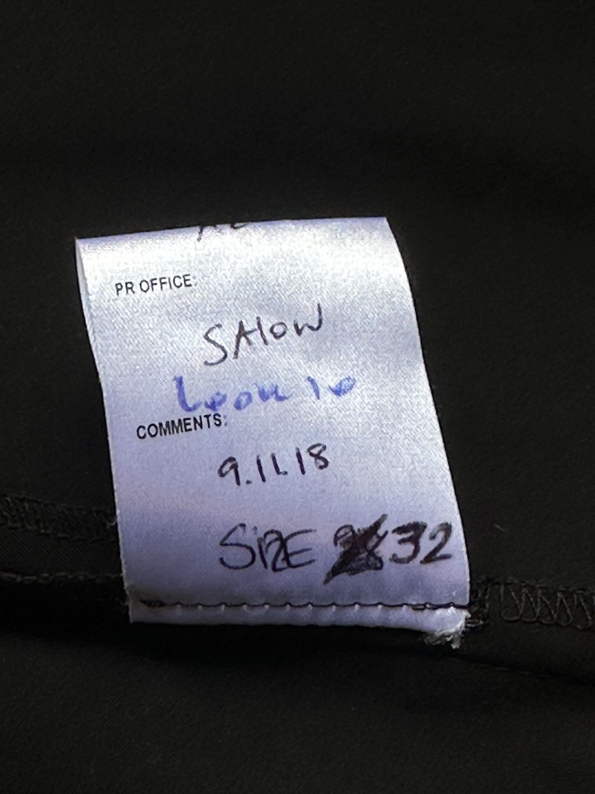 JW Anderson Black J.W Anderson Sample Shorts Size US 32 / EU 48 - 10 Thumbnail