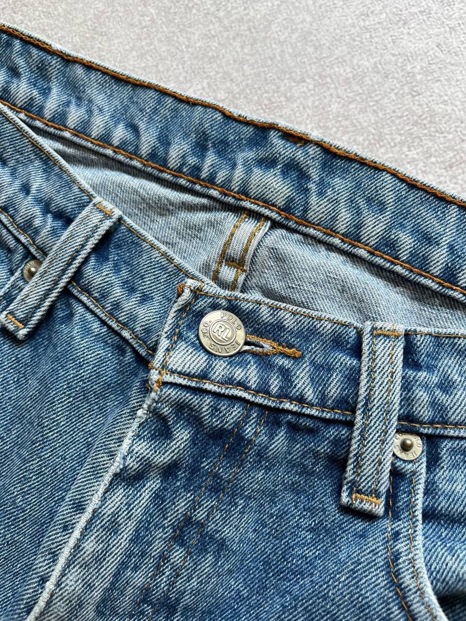 Polo Ralph Lauren × Vintage Vintage Polo Ralph Lauren Jeans Baggy Denim Pants Y2K 34x32 Size US 34 / EU 50 - 8 Thumbnail