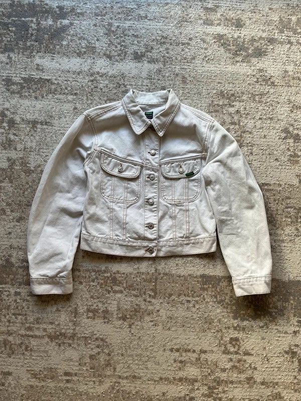United Colors Of Benetton United Colors of Benetton Blue Family WomenDenim Jacket Size XS / US 0-2 / IT 36-38 - 1 Thumbnail