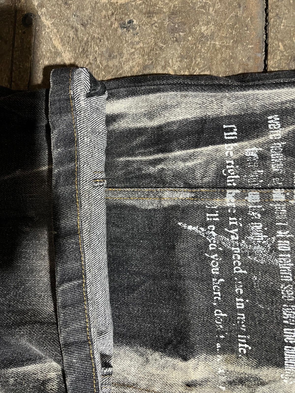 Other Very rare sho berning denim jeans punk Size US 33 - 9 Thumbnail