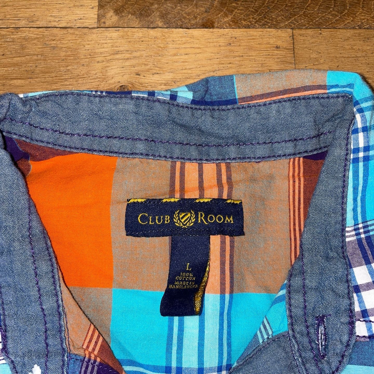 Club Room Club Room Men's Trendy Holiday Shirt Check Size L Size US M / EU 48-50 / 2 - 2 Thumbnail