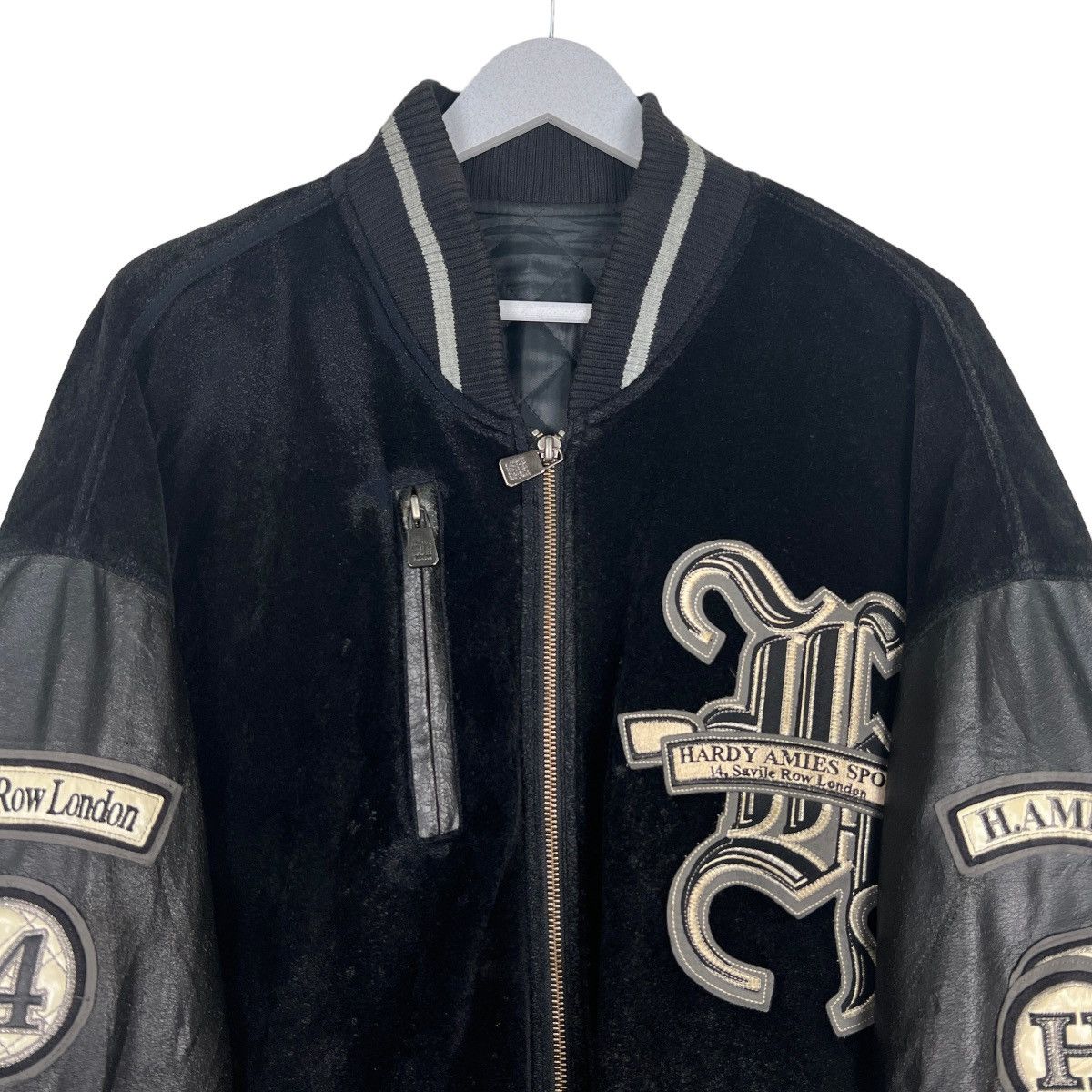 Hardy Amies 🔥 VINTAGE HARDY AMIES SPORT EMBOIDERY BOMBER JACKET Size US XL / EU 56 / 4 - 5 Thumbnail