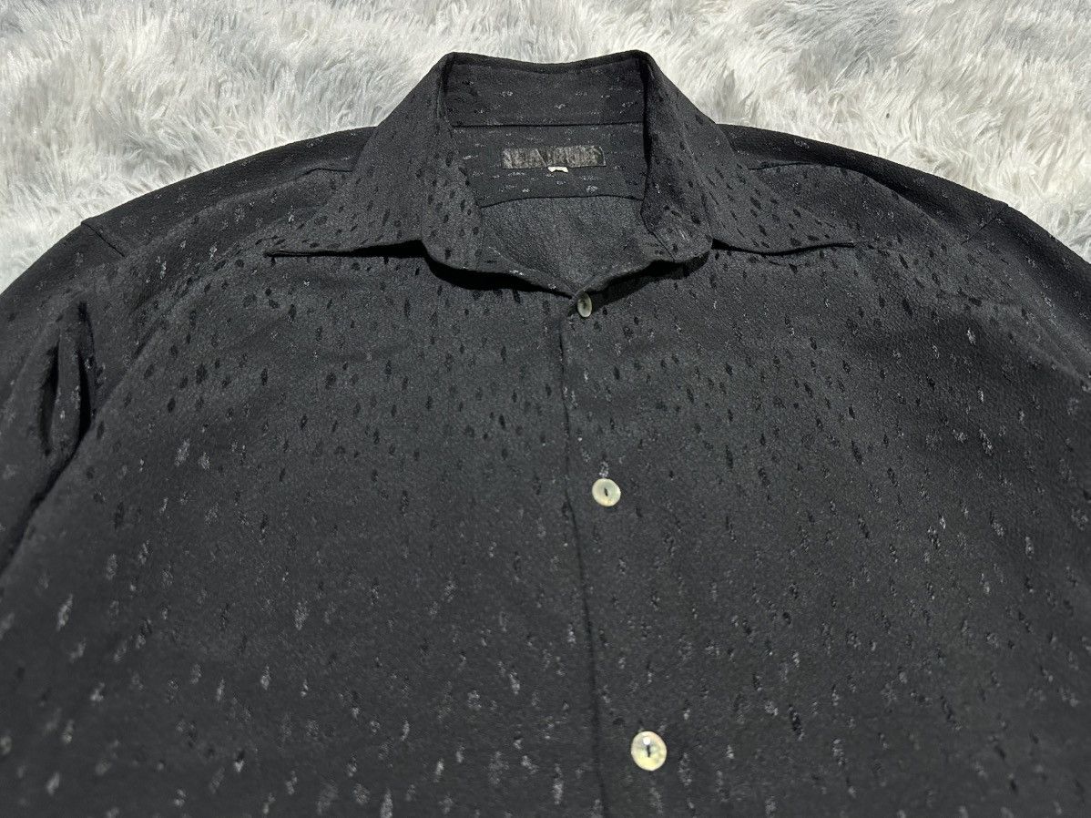 Japanese Brand 🔥Japanese Y2K Sekine Tail Shirt Black Leopard Goth Punk Size US L / EU 52-54 / 3 - 7 Thumbnail