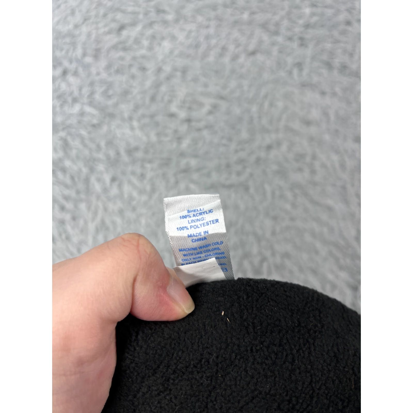 Port & Company Port & Company Beanie Adult One Size Black Knit Acrylic Lined Adjustable Lightweight Clothing Hat Mens Size ONE SIZE - 7 Thumbnail