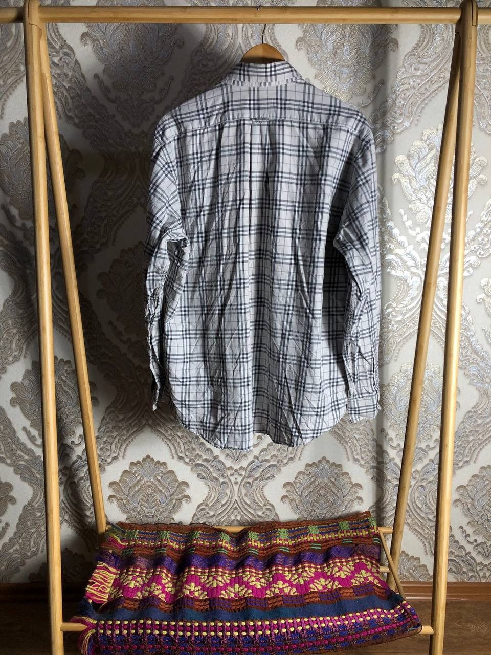 Burberry × Vintage VERY RARE BURBERRY LONDON LONG SLEEVE SHIRT DESIGNER LUXURY Size US XL / EU 56 / 4 - 6 Thumbnail