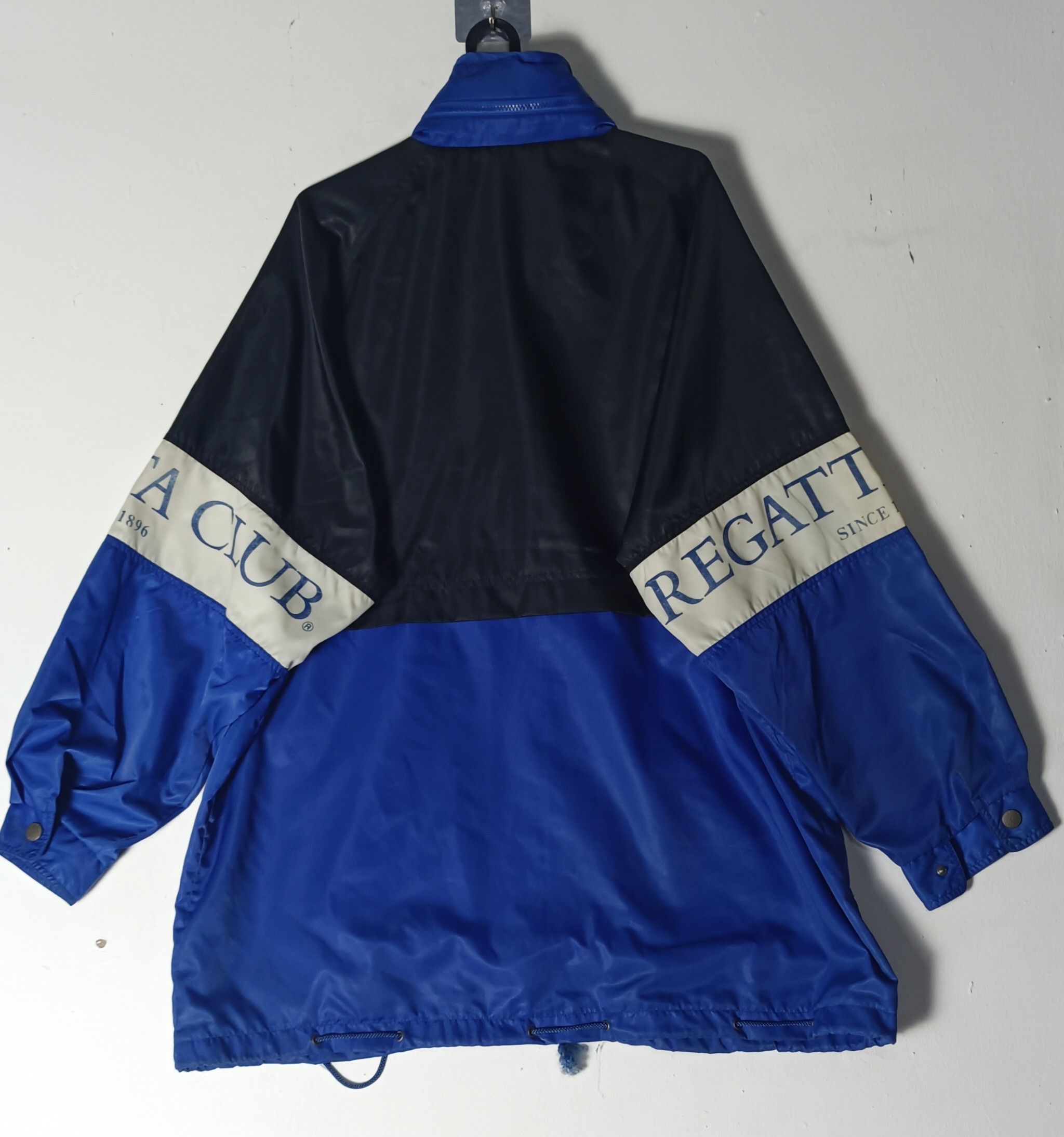 Japanese Brand × Vintage Vintage 90s Reggata Club Since 1896 Windbraker Jacket Size US XXL / EU 58 / 5 - 3 Thumbnail