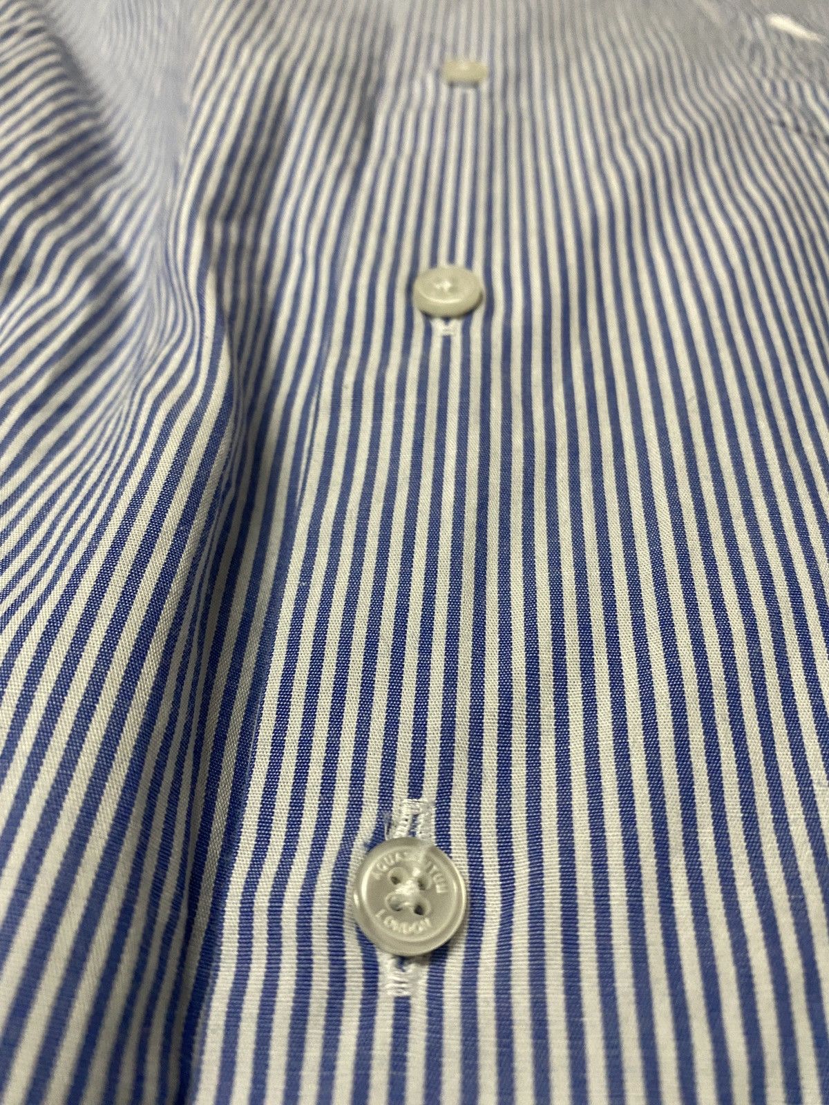 Aquascutum Luxury aquascutum stripped shirt button up Size US XL / EU 56 / 4 - 9 Thumbnail