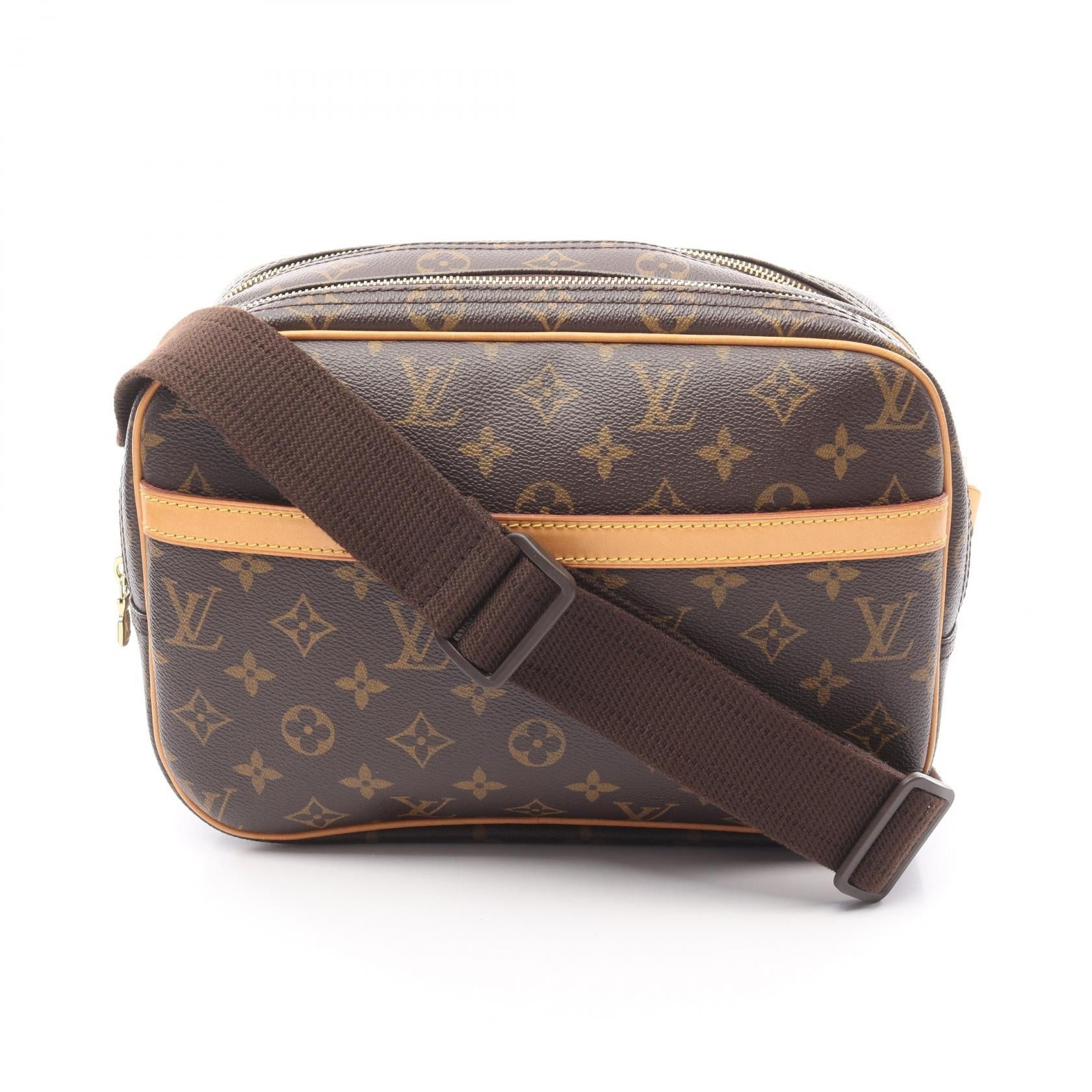 Louis Vuitton Louis Vuitton Reporter Pm Monogram Shoulder Bag Leather Brown Size ONE SIZE - 1 Thumbnail