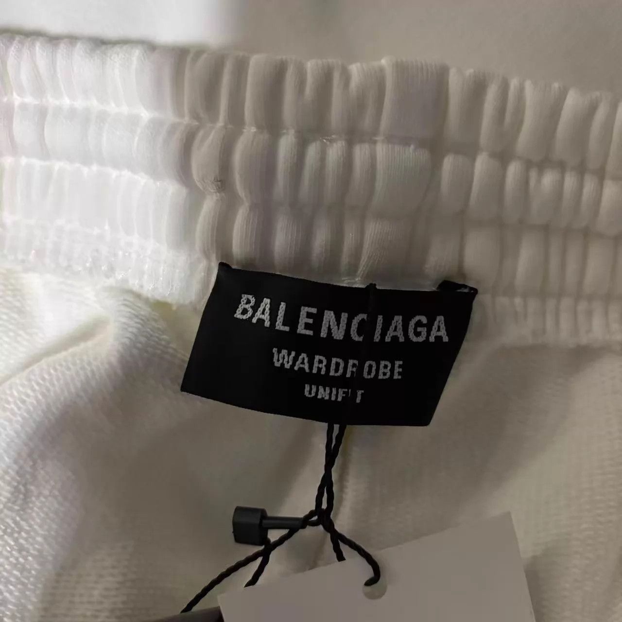 Balenciaga Balenciaga White Embroidered Logo Shorts XS/S/M/L Size 25" / US 0 / IT 36 - 3 Thumbnail
