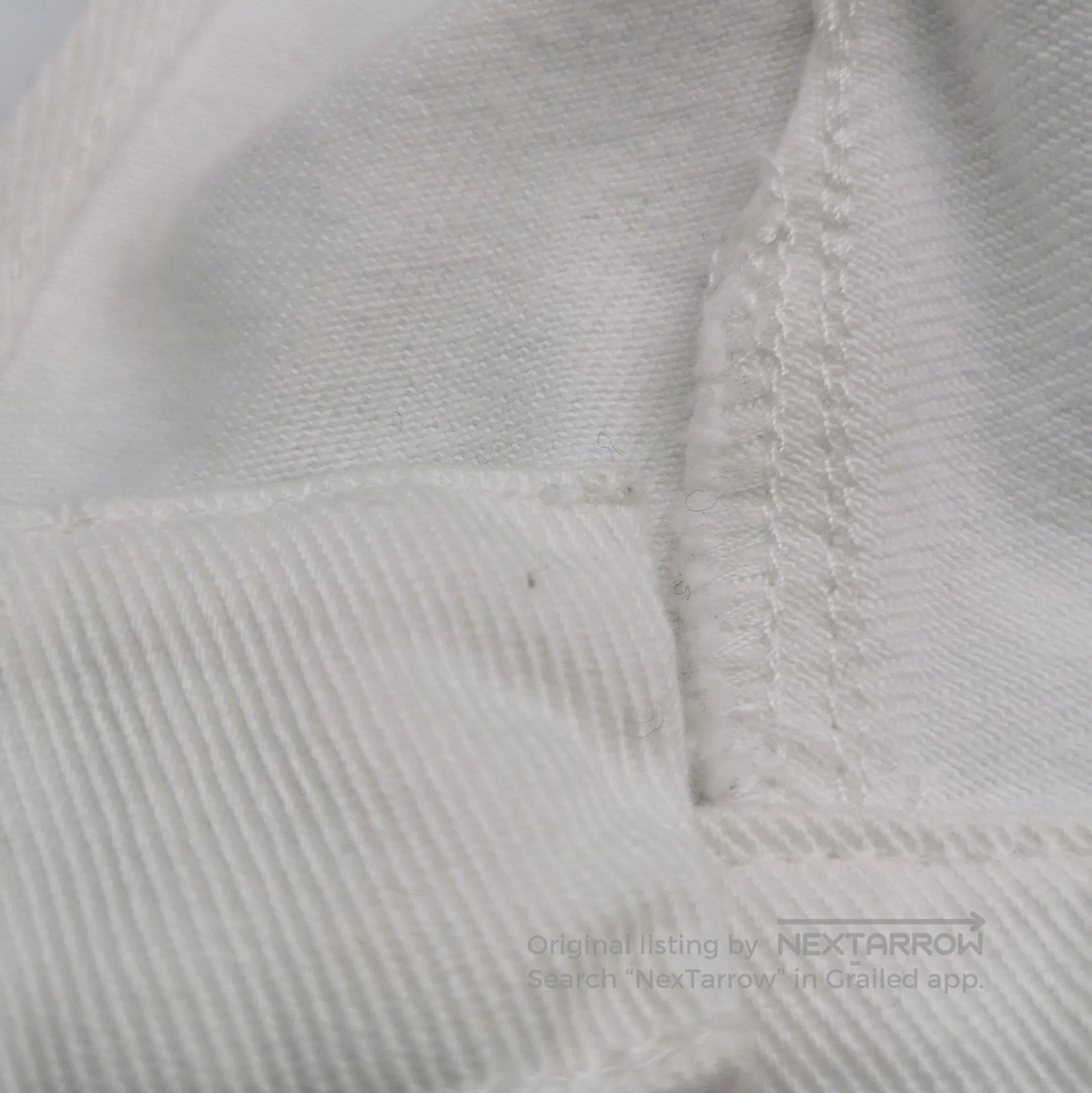 Prada Prada Cotton Triangle Logo Bralette in White . Size S / US 4 / IT 40 - 7 Thumbnail