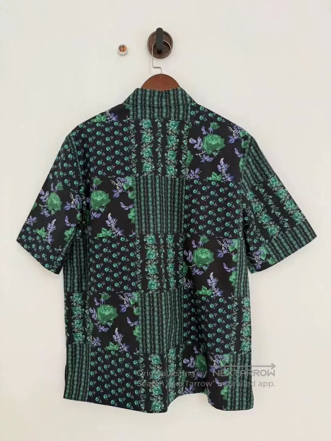 Dior dior floral short sleeve shirt. Size US L / EU 52-54 / 3 - 2 Thumbnail