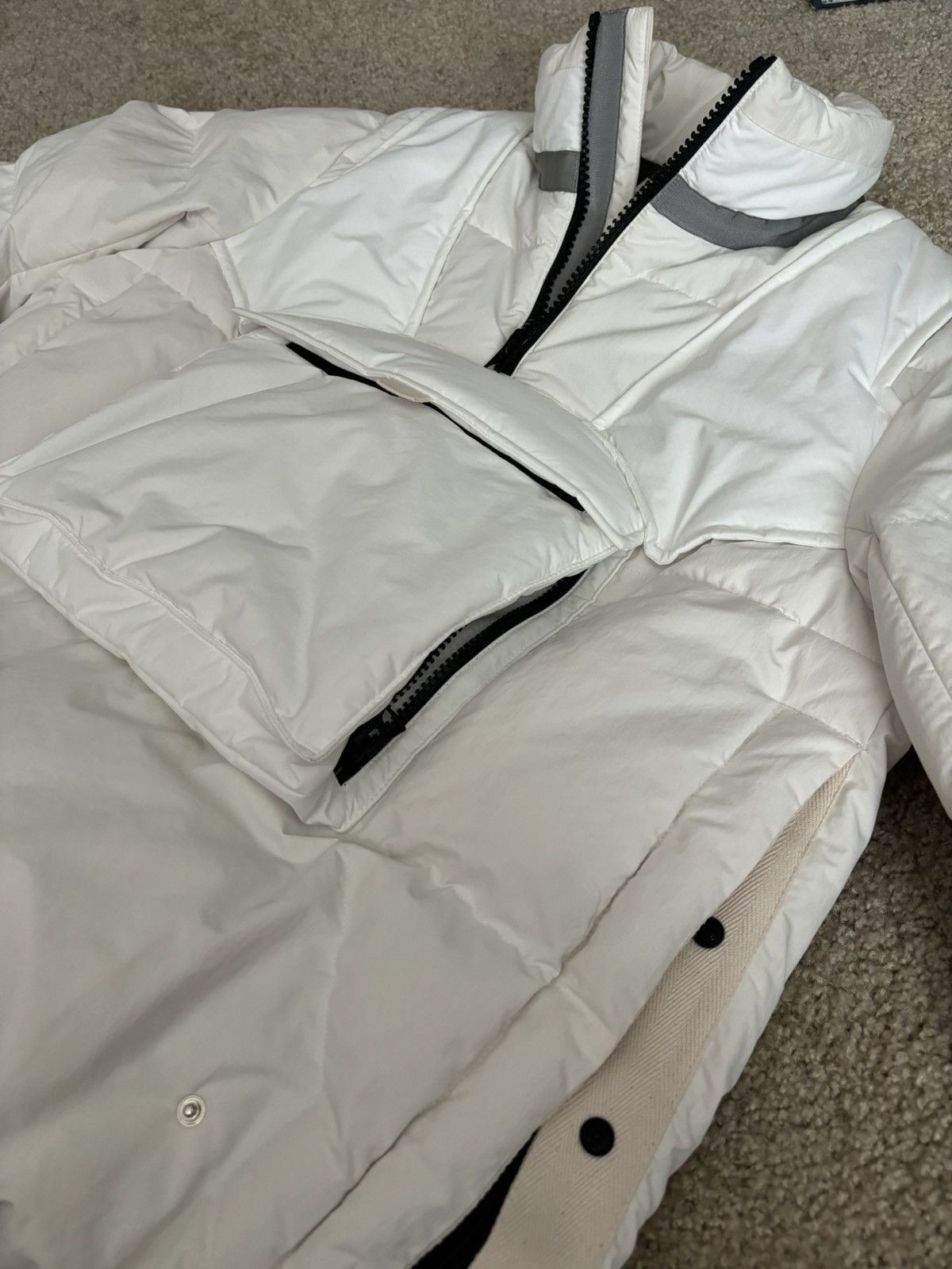 Designer × Japanese Brand × Sacai SACAI padded anorak puffer jacket Size US L / EU 52-54 / 3 - 4 Thumbnail