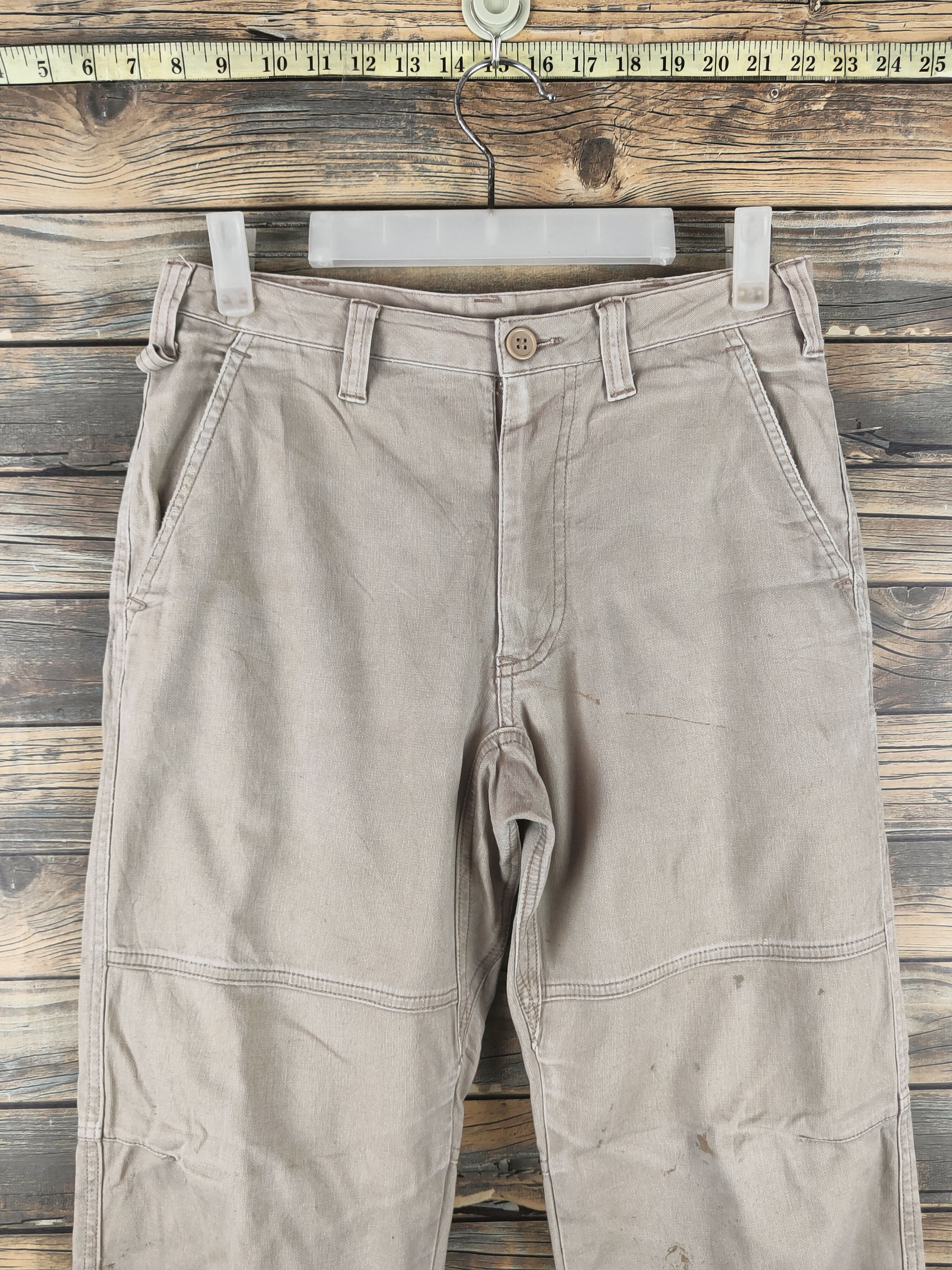 Japanese Brand DL Japanese Brand Ivory Multipocket Casual Pants #46-343 Size US 28 / EU 44 - 2 Thumbnail