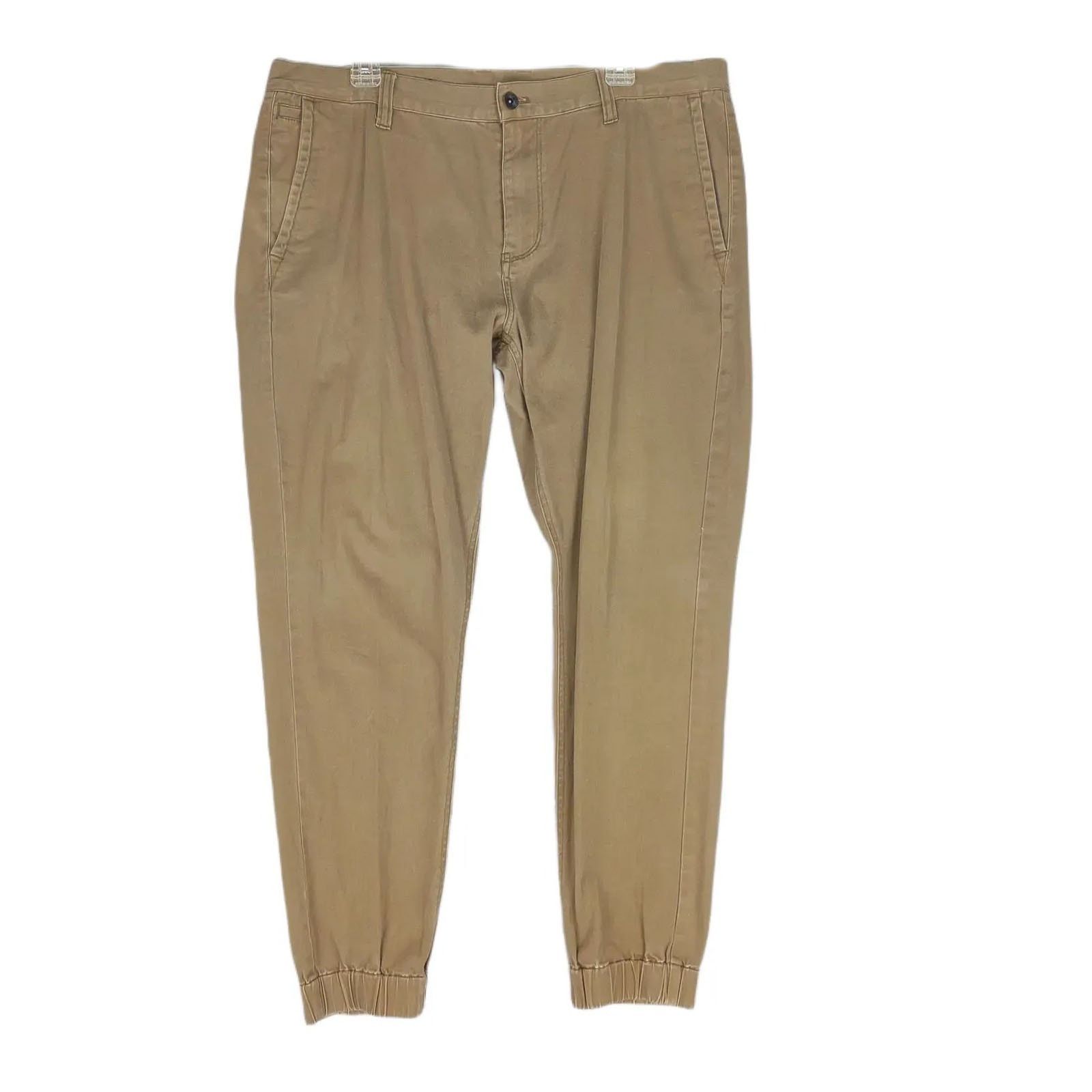 Empyre EMPYRE Jogger Chino 38x28 Jag Elastic Ankle Brown Pants Size US 38 / EU 54 - 1 Thumbnail