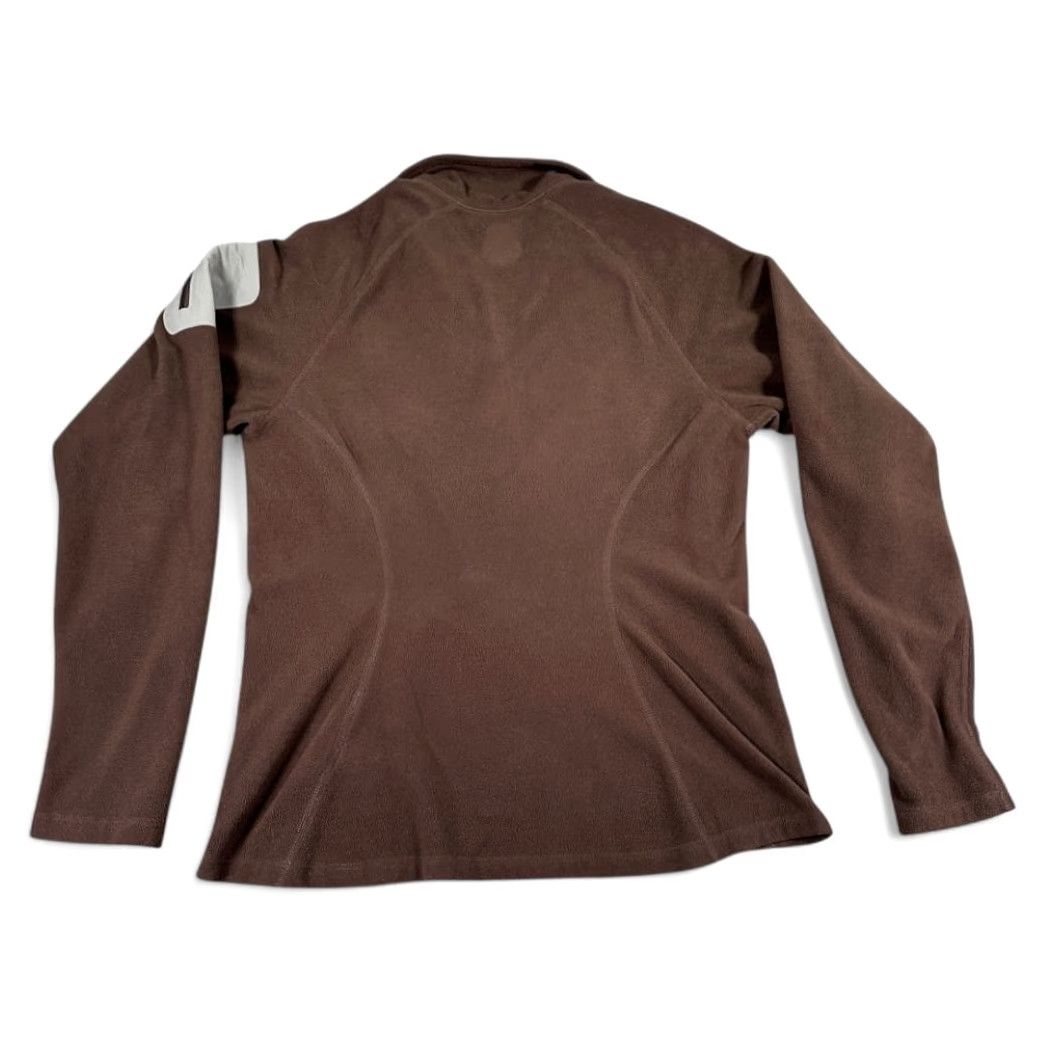 Eddie Bauer VINTAGE Eddie Bauer Sweater Womens MEDIUM Brown Fleece First Ascent 1/4 Quarter Zip Size M / US 6-8 / IT 42-44 - 3 Thumbnail