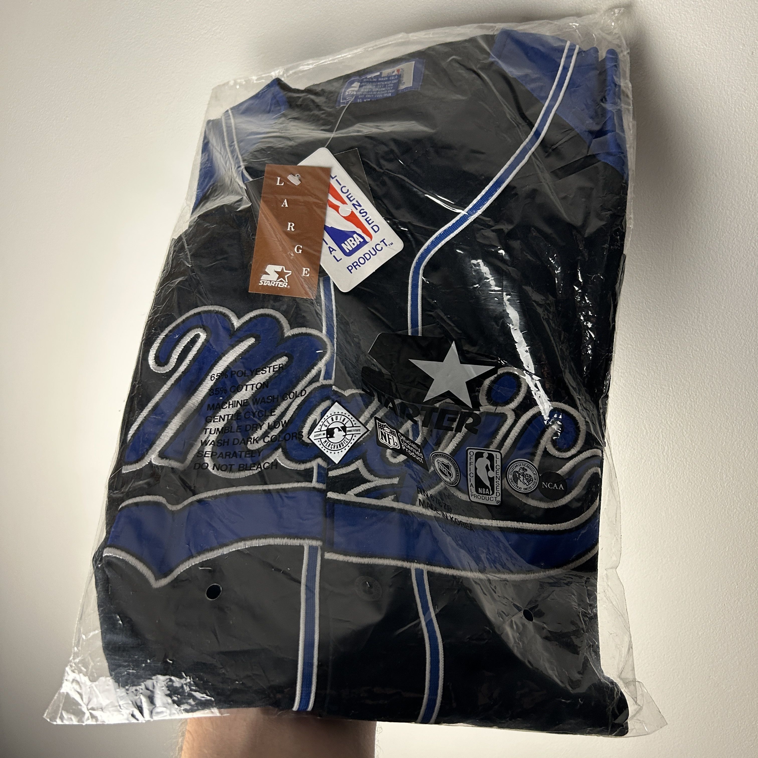 Starter Vintage Orlando Magic 90’s Starter NBA Jersey Size US L / EU 52-54 / 3 - 6 Thumbnail