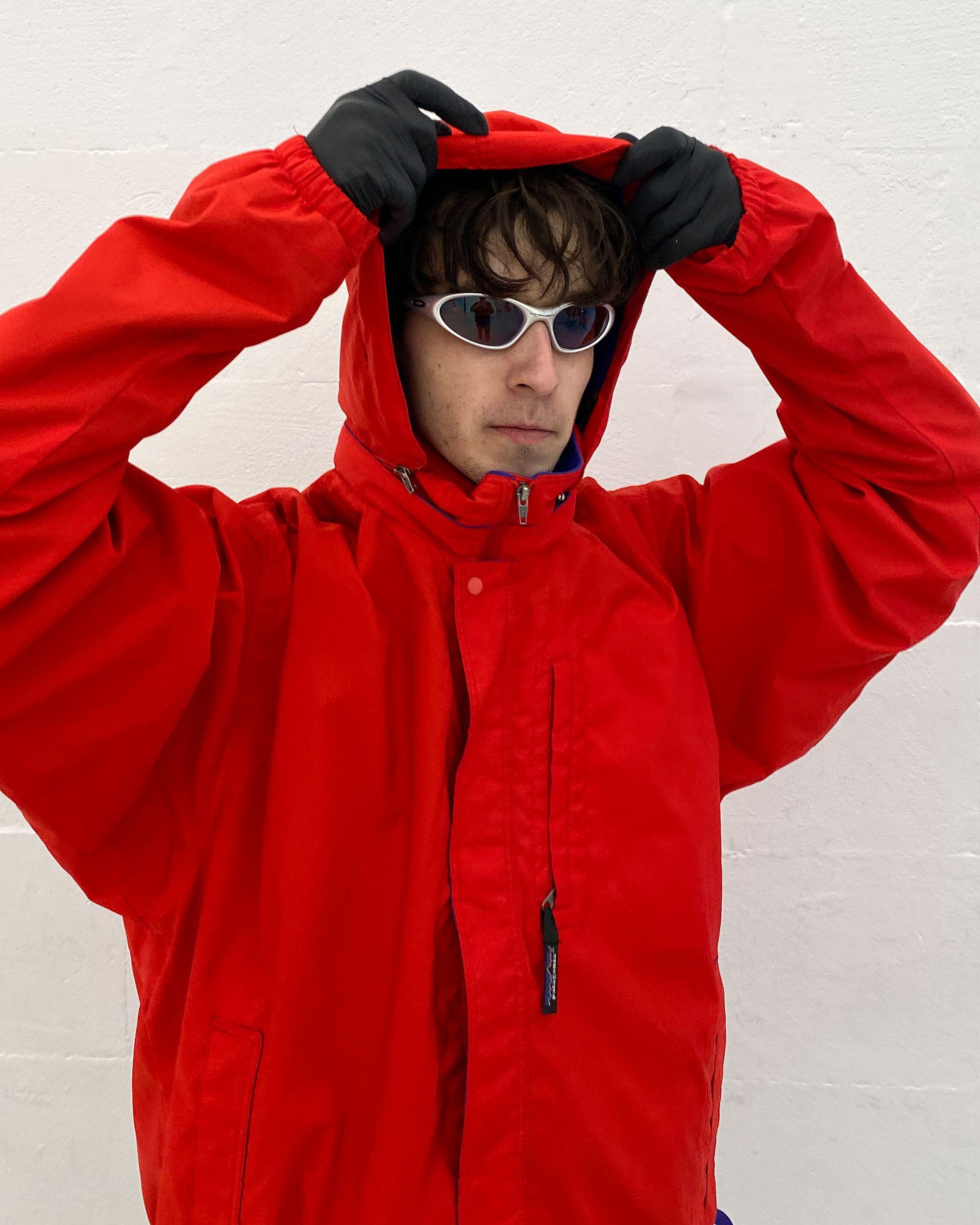 Patagonia SS1993 1990s Made in USA Ripstop Hooded Jacket Size US L / EU 52-54 / 3 - 13 Thumbnail