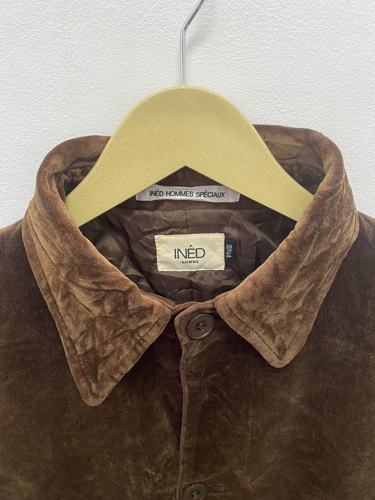 Designer × Vintage × Yohji Yamamoto Yohji Yamamoto Ined Hommes Speciaux velvet jacket Size US M / EU 48-50 / 2 - 5 Thumbnail