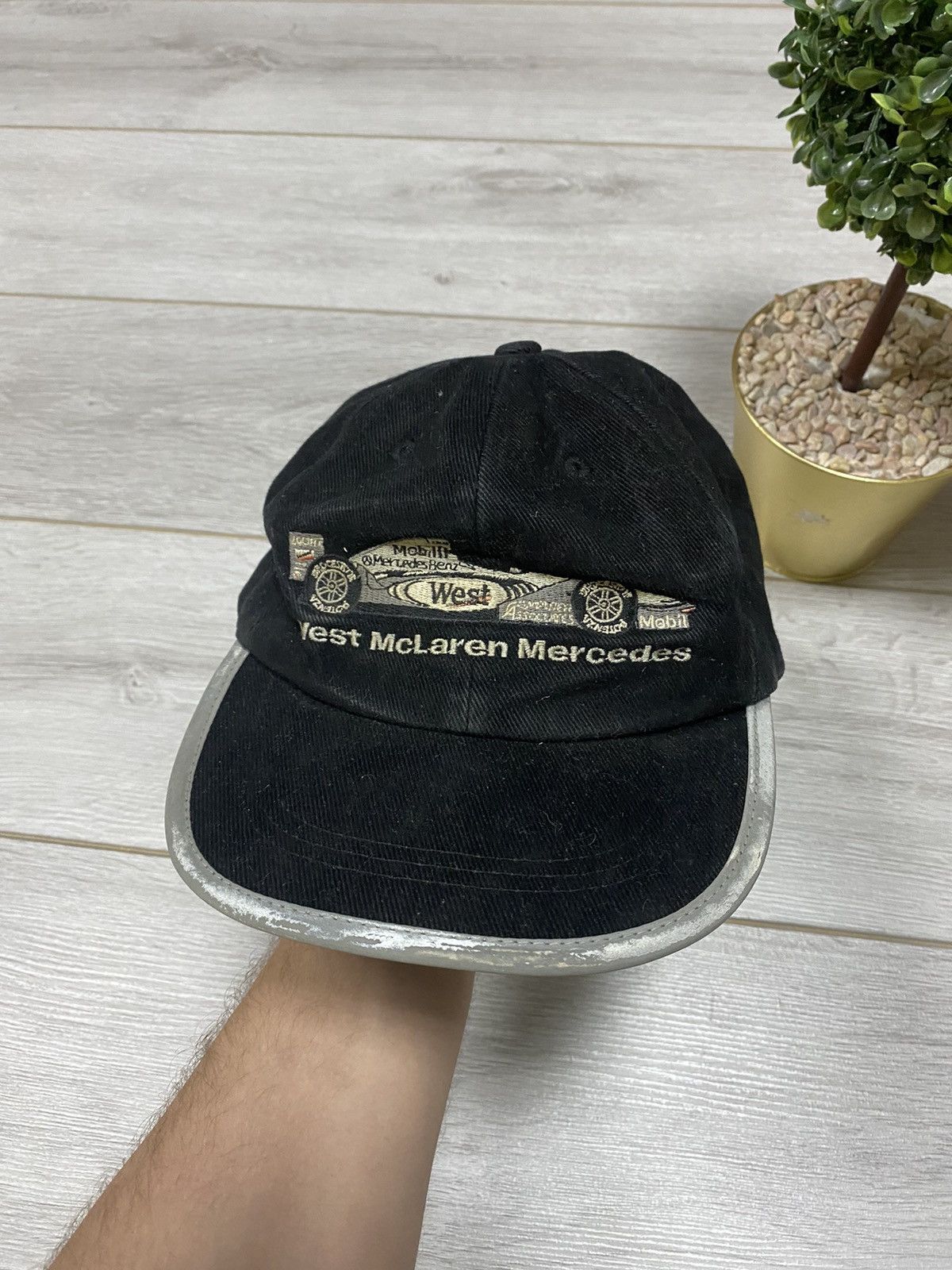 Mercedes-Benz Mclaren West Mercedes RARE F1 bolid embroidered logo car Size ONE SIZE - 1 Thumbnail