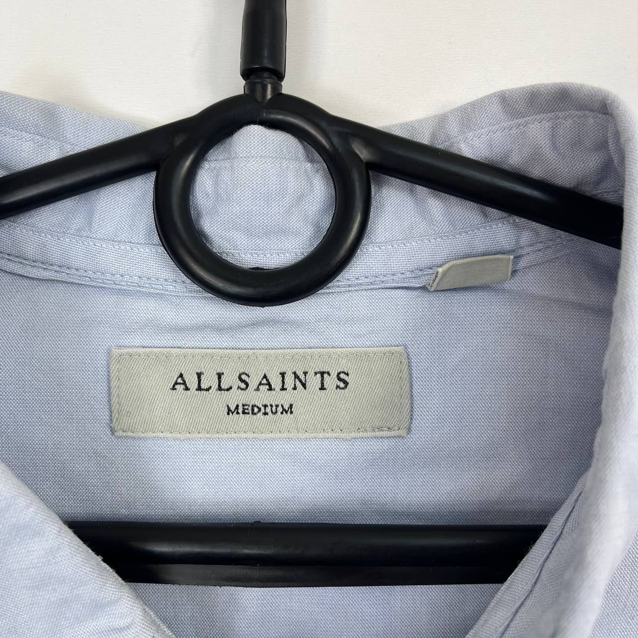 Allsaints Allsaints Light Blue Button Up Shirt Long Sleeve Size M Size US M / EU 48-50 / 2 - 4 Thumbnail