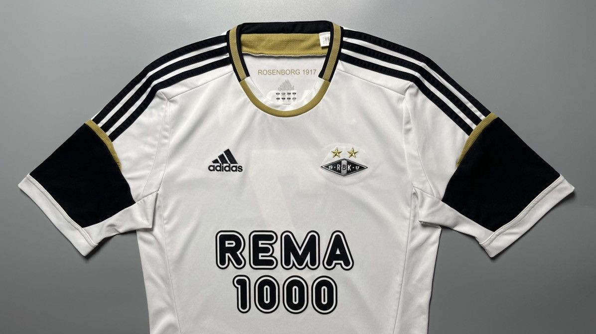 Adidas × Vintage ROSENBORG BALLKLUB ADIDAS 2012/2013 SOCCER JERSEY #7 JENSEN Size US S / EU 44-46 / 1 - 3 Thumbnail