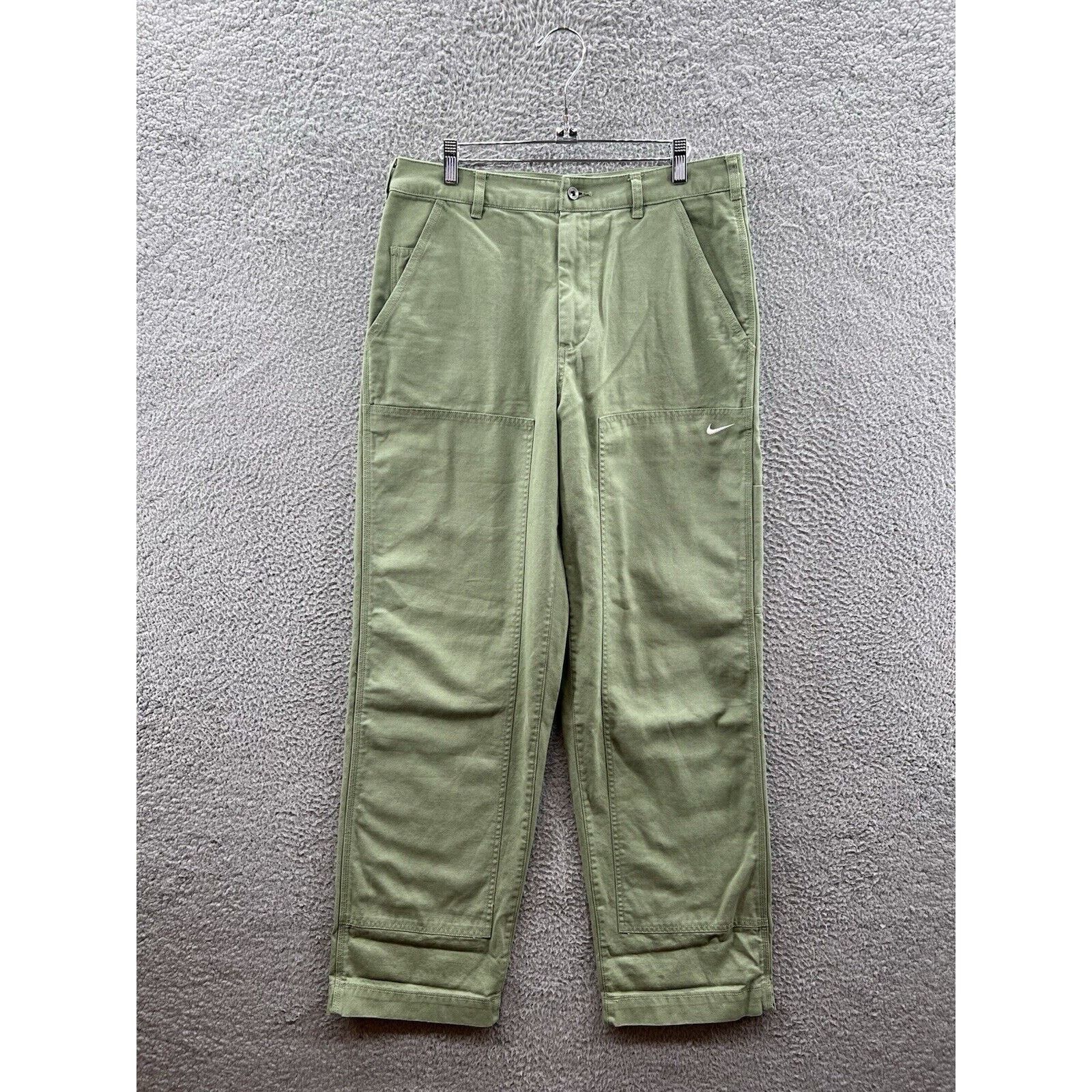 Nike Nike Sz. 32 Life Double Knee Panel Pant Oil Green DQ5179-386 Size US 32 / EU 48 - 1 Thumbnail