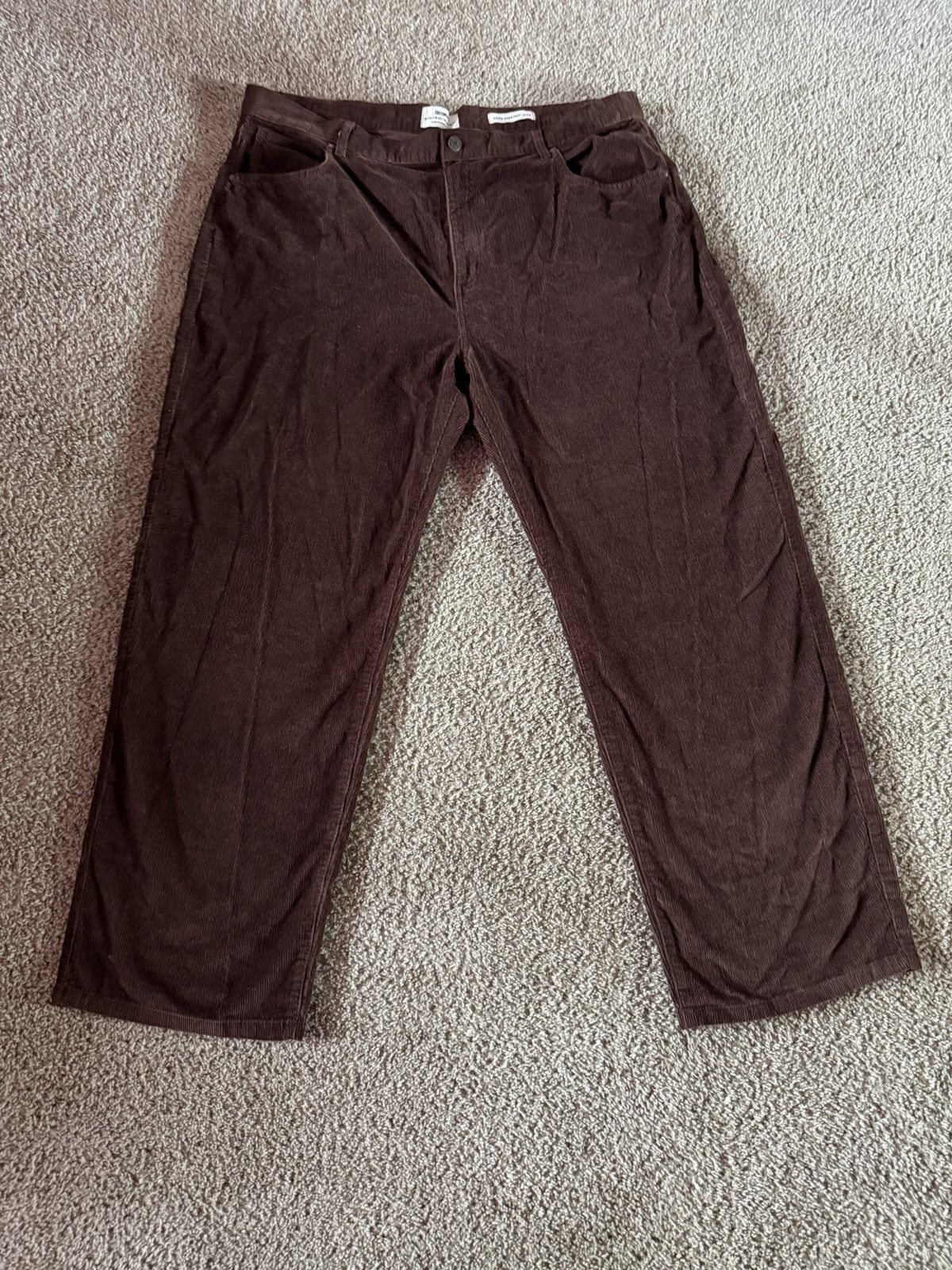 Cotton On CORD STRAIGHT JEAN Size US 26 / EU 42 - 1 Thumbnail