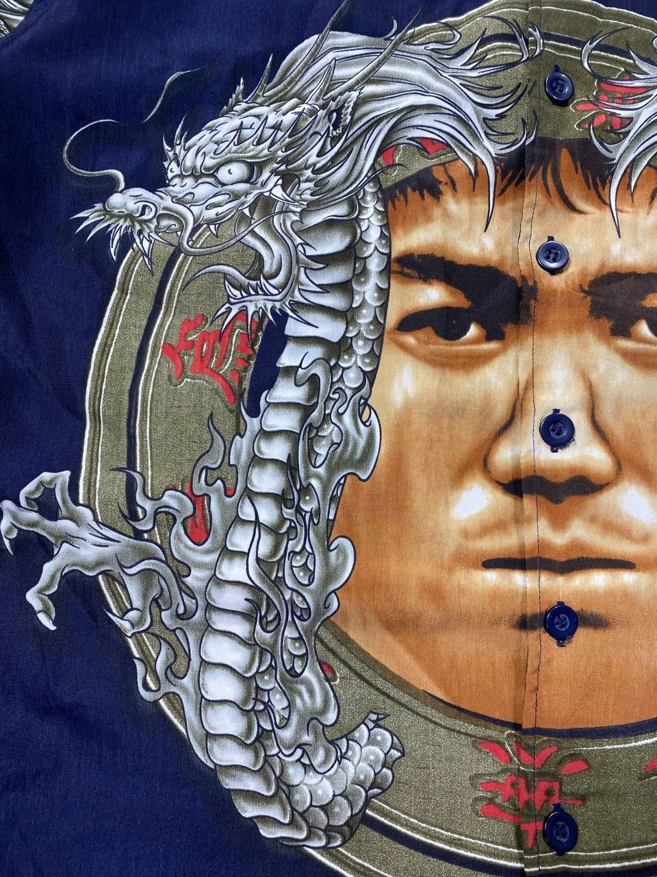 Affliction × Japanese Brand Y2K Affliction Style All Over Print T Shirt Tee Tapout Japan Size US M / EU 48-50 / 2 - 2 Thumbnail