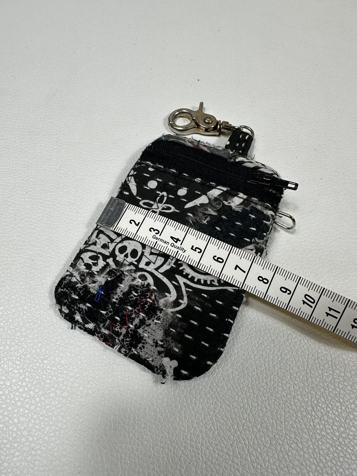 Other Custom Made Distressed Paisley Patchwork Keychain Wallet Size ONE SIZE - 6 Thumbnail