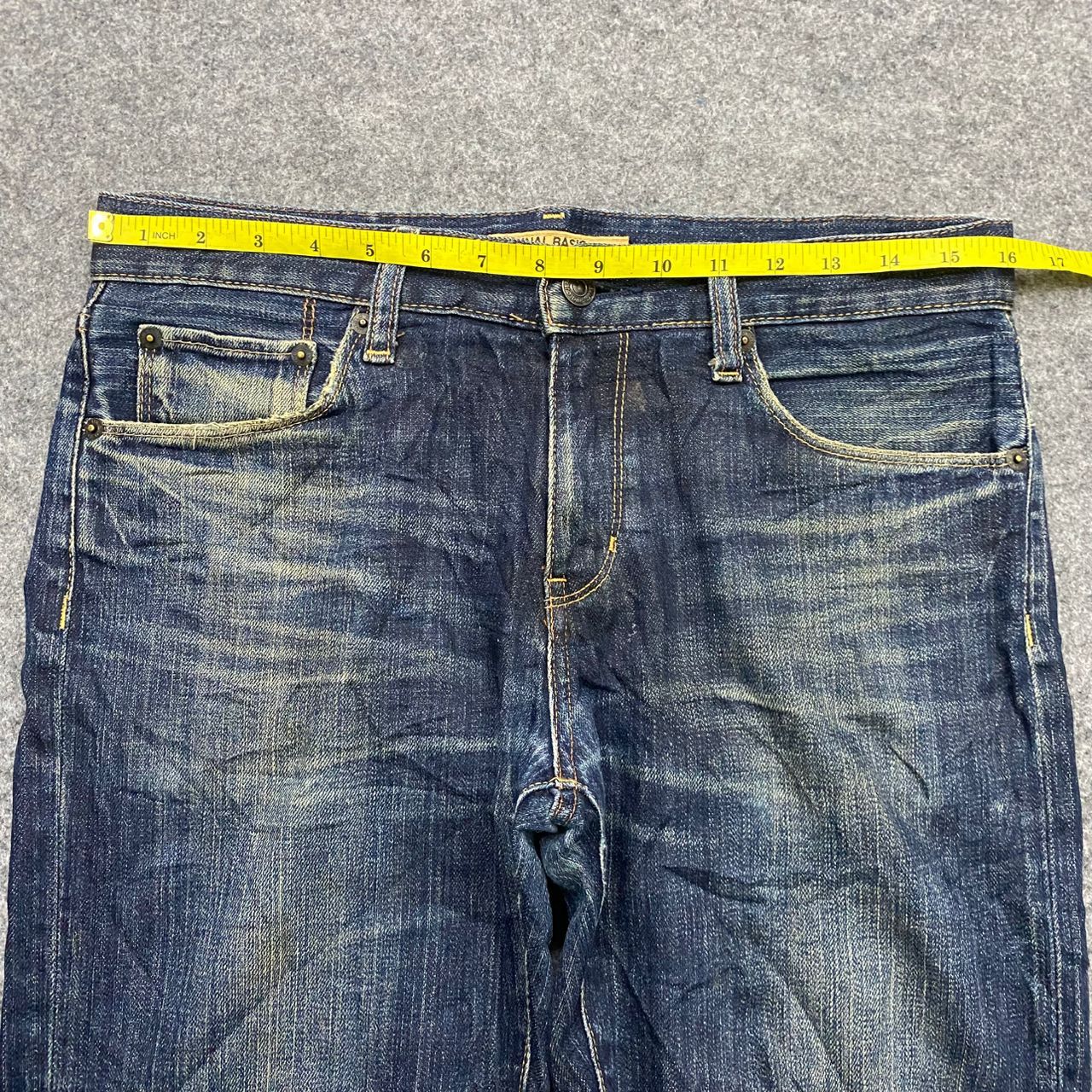 Uniqlo 💥Best Offer💥Vintage 90s Uniqlo Distressed Denim Size US 32 / EU 48 - 8 Thumbnail
