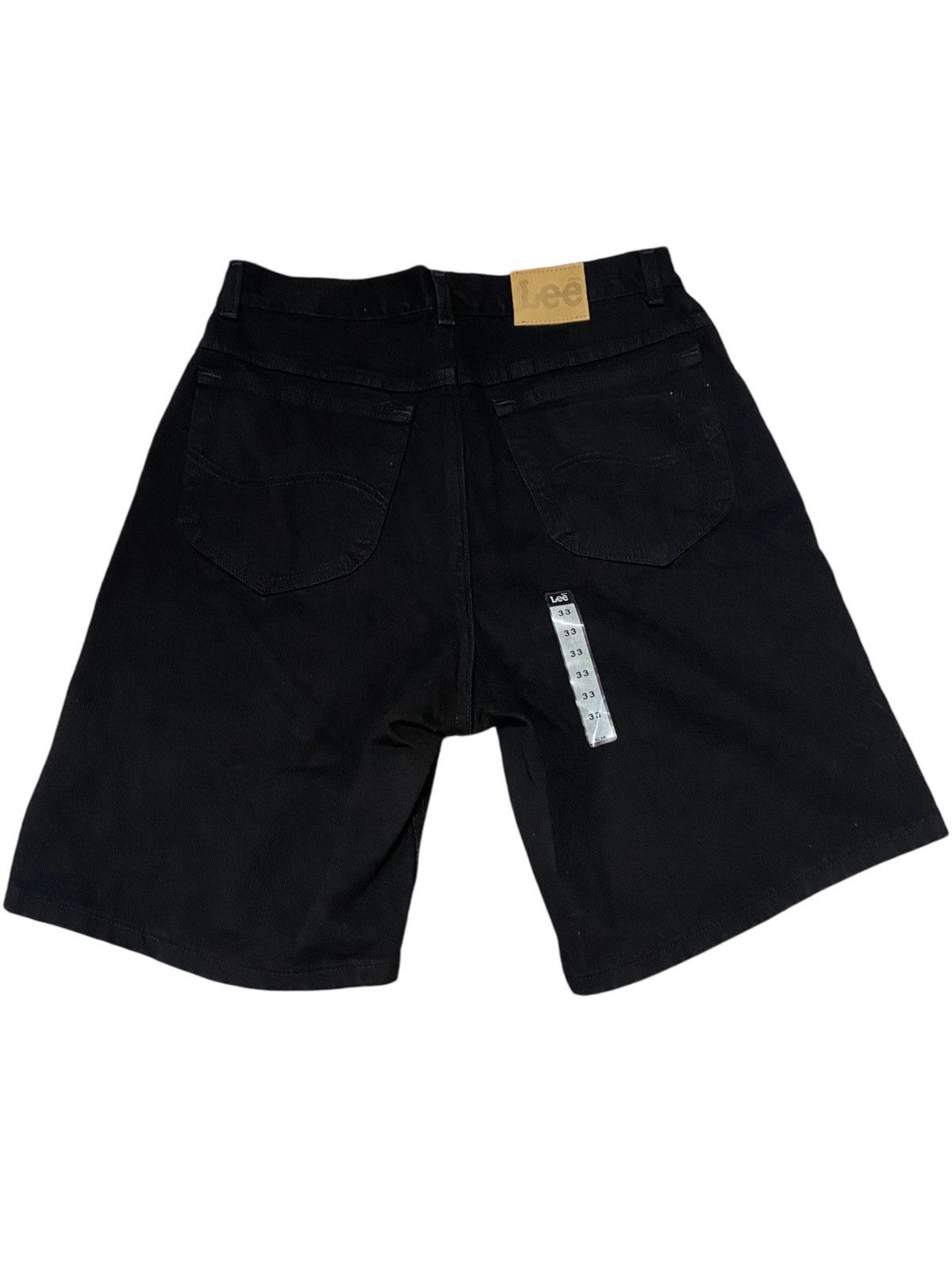 Lee × Vintage Vintage Lee Jean Shorts shorts Size 33 BLACK NWT Size US 33 - 1 Thumbnail