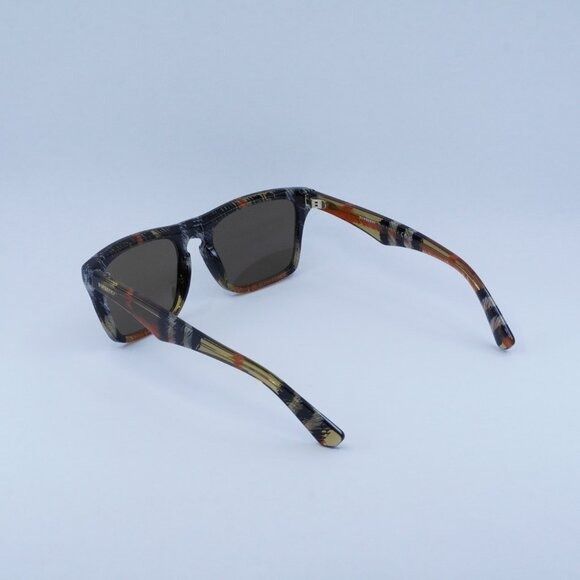 Burberry Burberry BE4434 414673 Sunglasses Check Sand Square Frame Size ONE SIZE - 10 Thumbnail