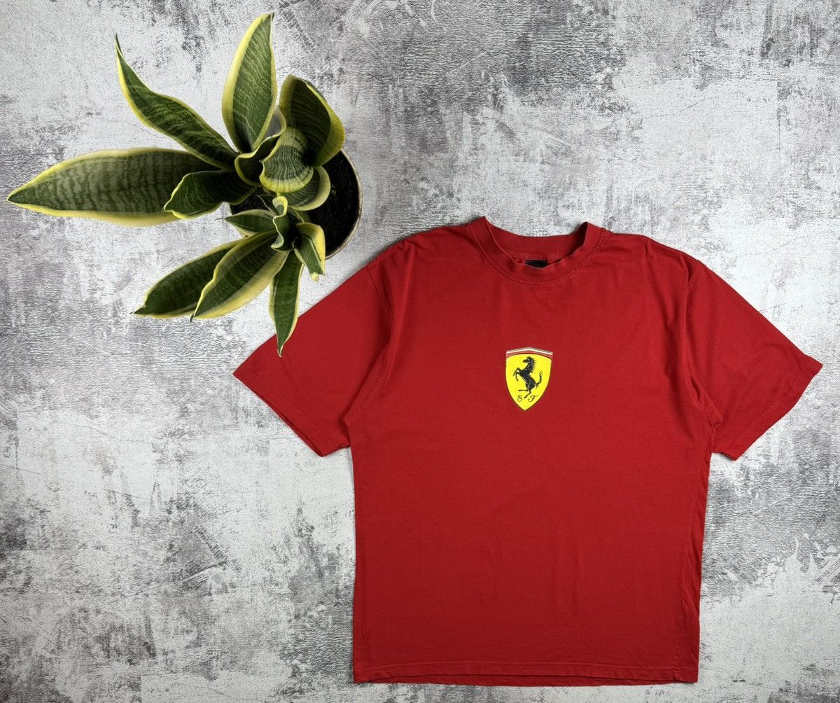Ferrari RACING FERRARI FORMULA 1 2002 00s MOTO RED MICHAEL SCHUMACHER T SHIRT JERSEY TEE Size US XL / EU 56 / 4 - 1 Thumbnail