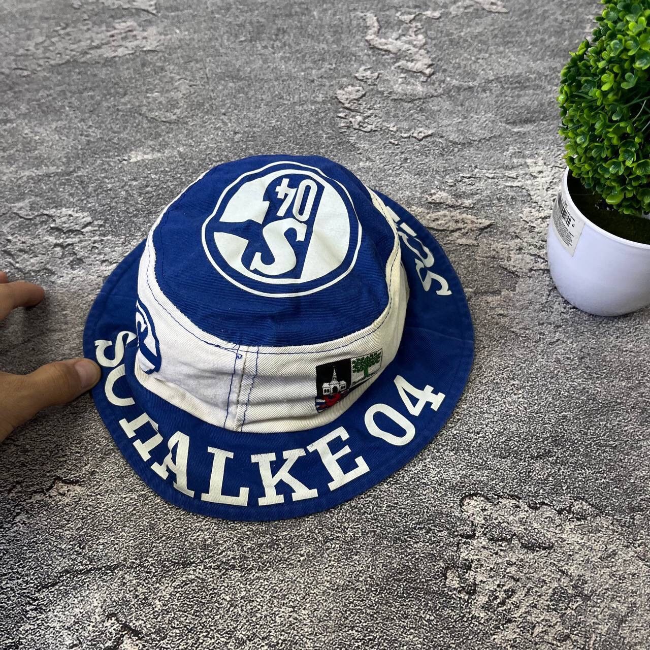 Vintage Vintage Fc Schalke 04 Fischerhut Fischemutze Anglerhut Size ONE SIZE - 8 Thumbnail