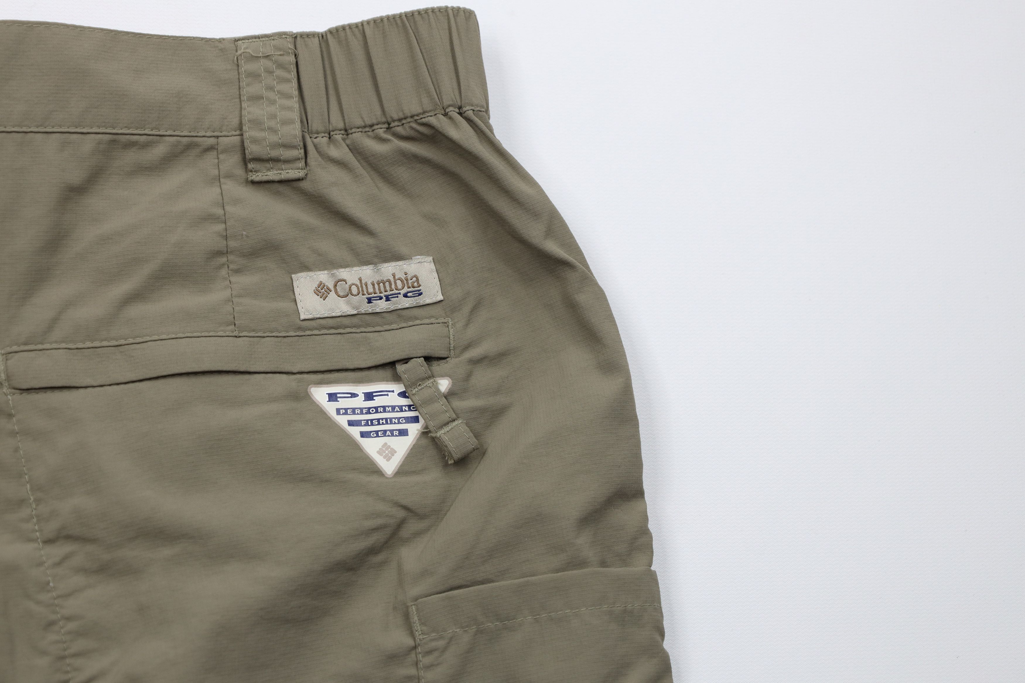 Columbia Vintage Y2K Columbia PFG Blood N Guts Fishing Shorts Beige Size US 40 / EU 56 - 10 Thumbnail
