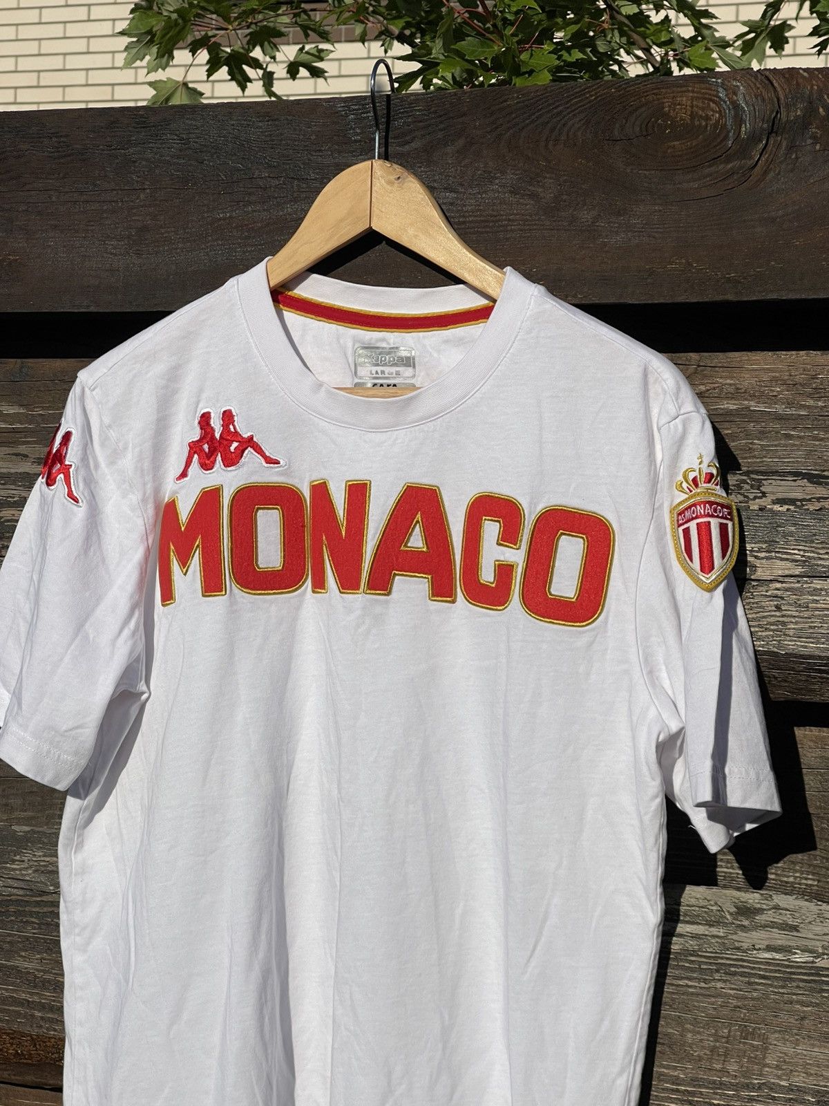 Kappa Kappa Monaco Chief Keef Style Soccer jersey T-shirt Size US L / EU 52-54 / 3 - 4 Thumbnail