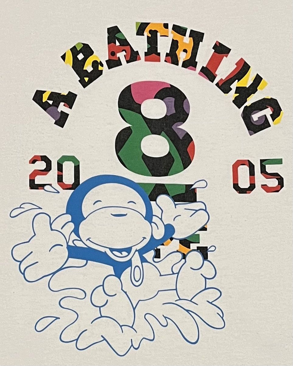 Bape Bape Baby Milo Multi Color Tee Shirt Size US M / EU 48-50 / 2 - 3 Thumbnail