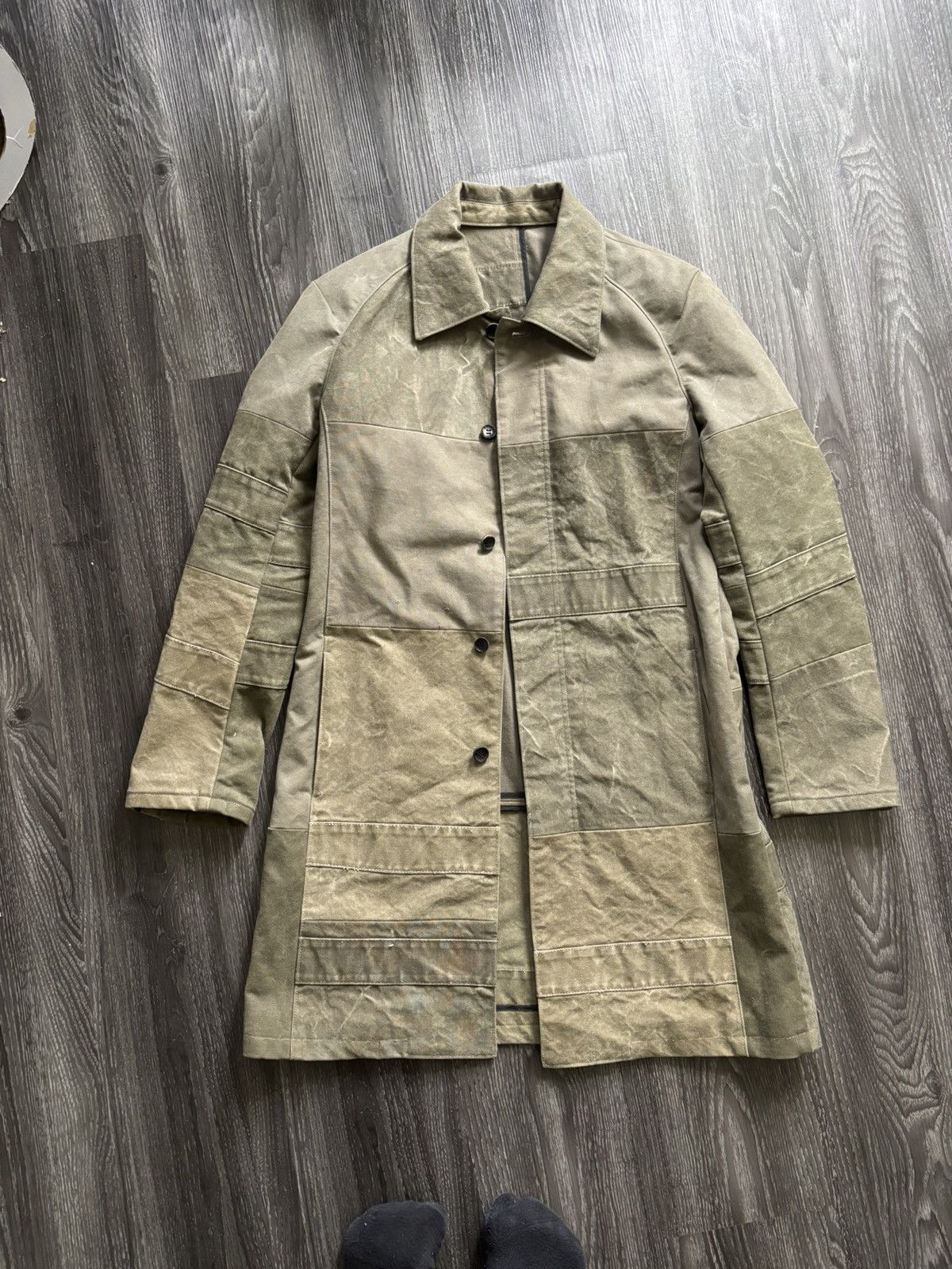 Isamu Katayama Backlash Reworked Military Leather Jacket Size US M / EU 48-50 / 2 - 7 Thumbnail