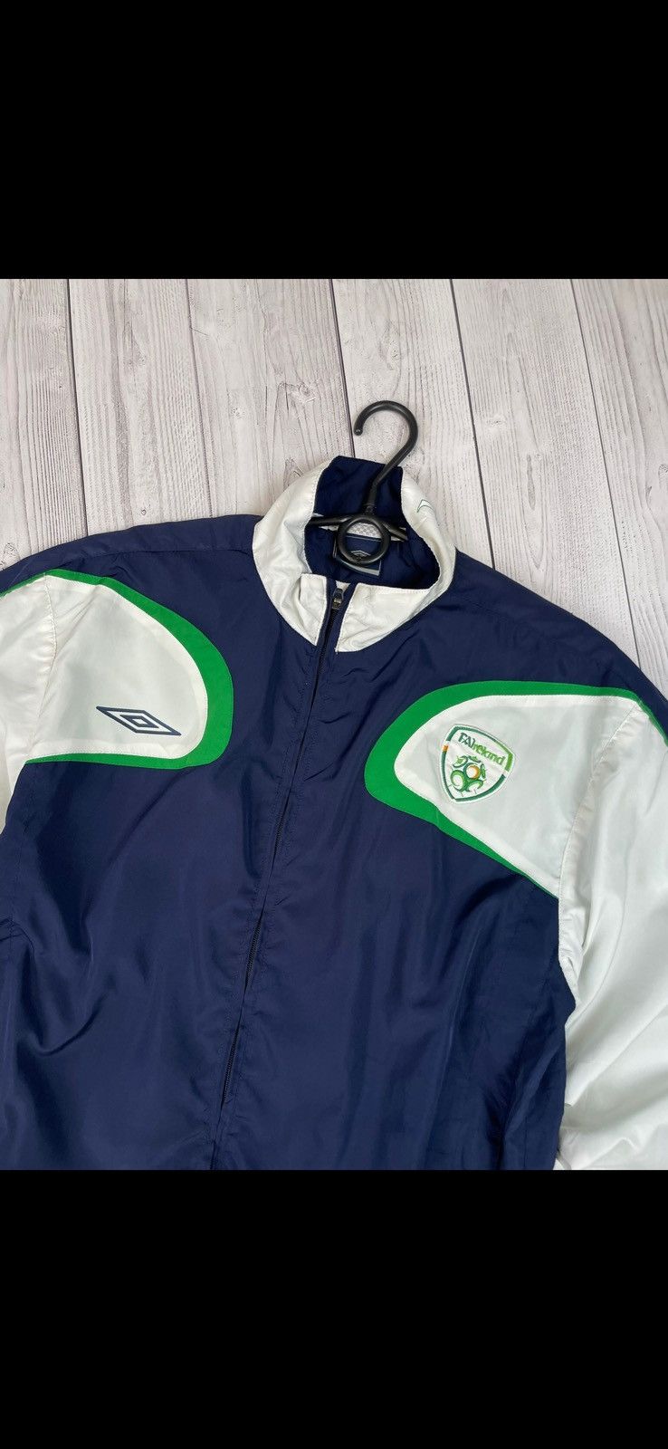Umbro Vintage umbro ireland soccer track jacket size Xs logo Size US XS / EU 42 / 0 - 2 Thumbnail